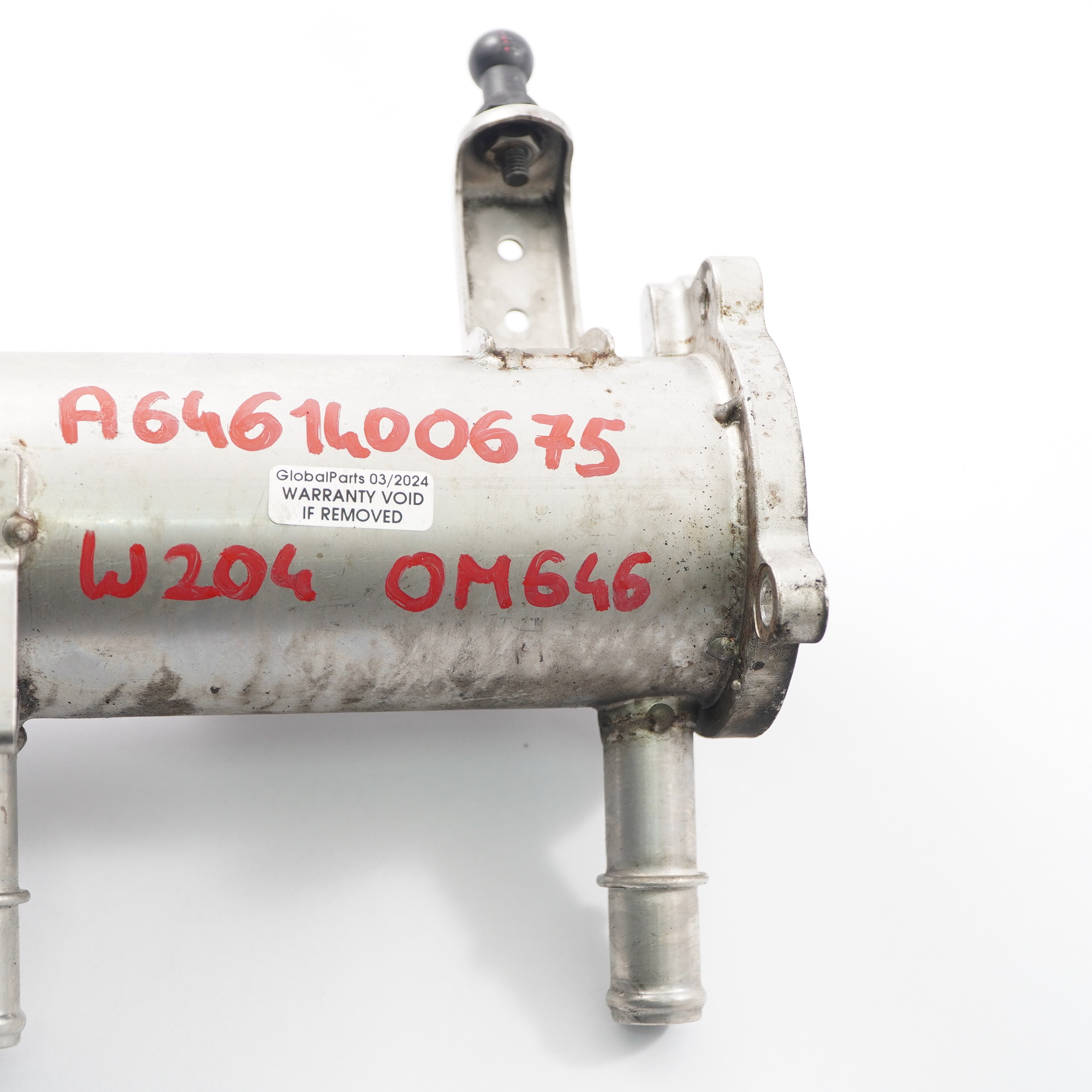 Refroidisseur Mercedes W204 W211 OM646 Refroidisseur gaz d'échappement EGR 