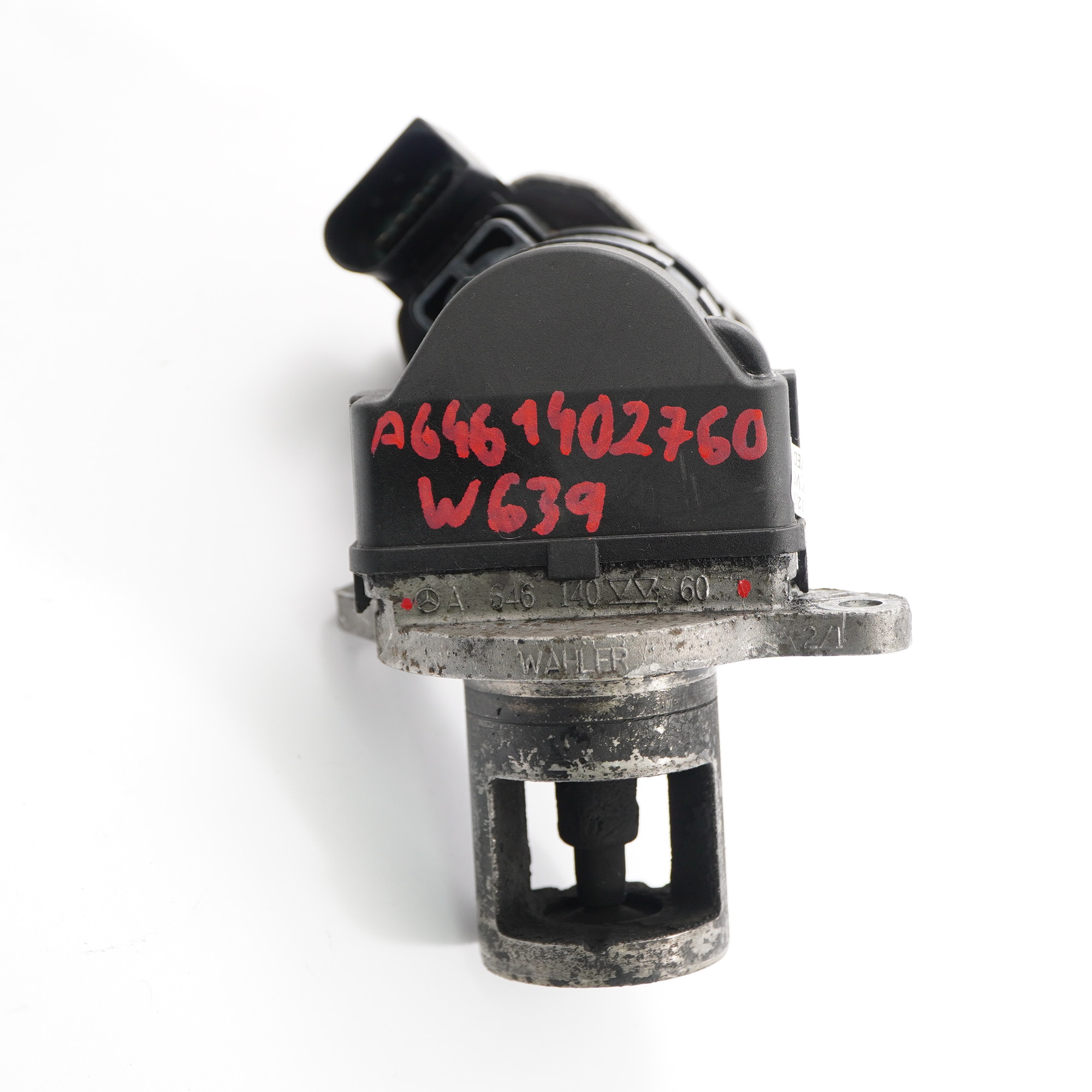 Mercedes W211 W639 OM646 Recirculation gaz d'échappement EGR Valve A6461402760