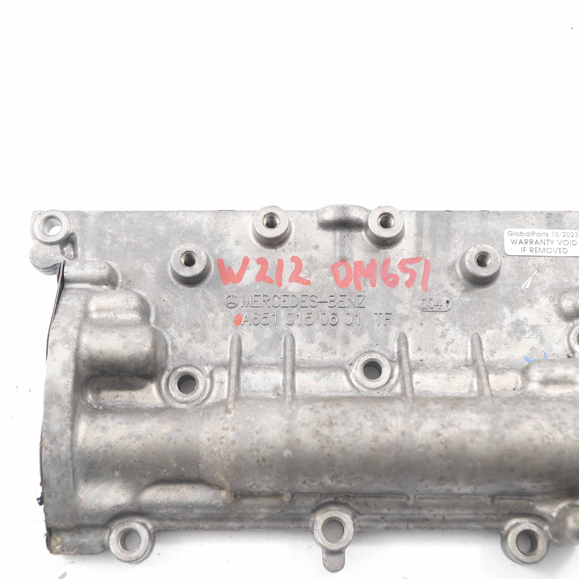 Mercedes W212 Diesel OM651 Panneau de tête du capot moteur A6510150601