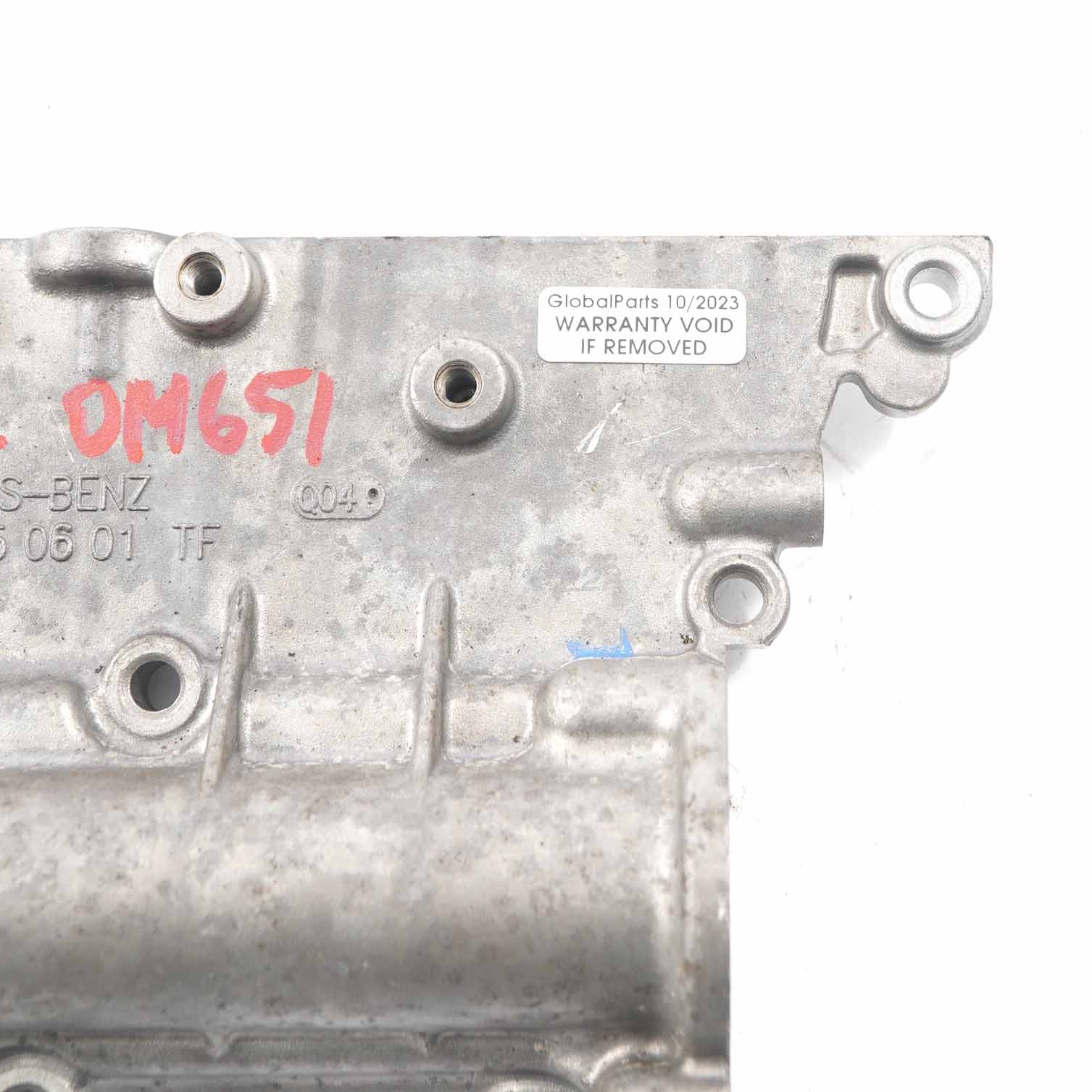 Mercedes W212 Diesel OM651 Panneau de tête du capot moteur A6510150601