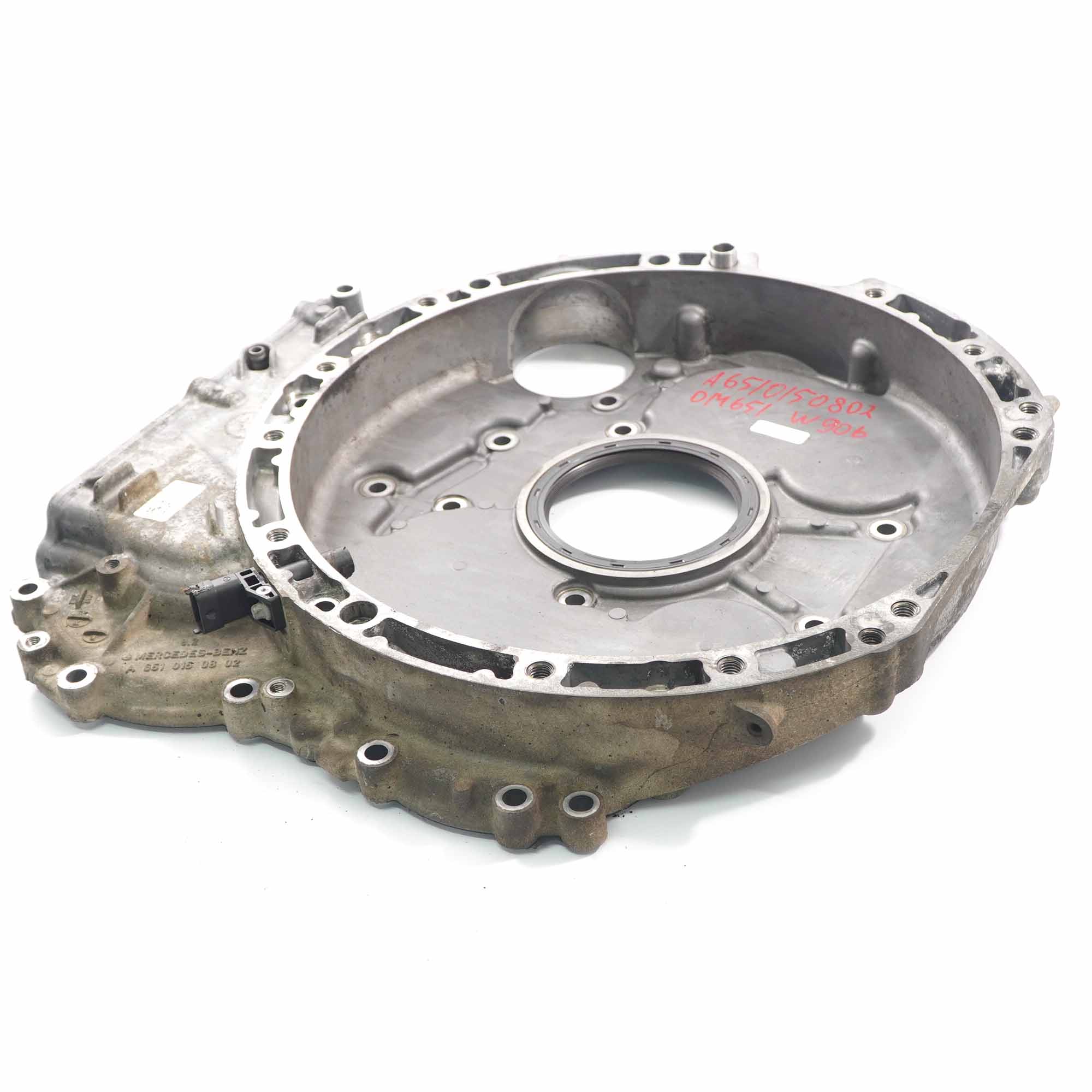 Couvercle de vilebrequin Mercedes W906 OM651 Engine Timing Case A6510150802