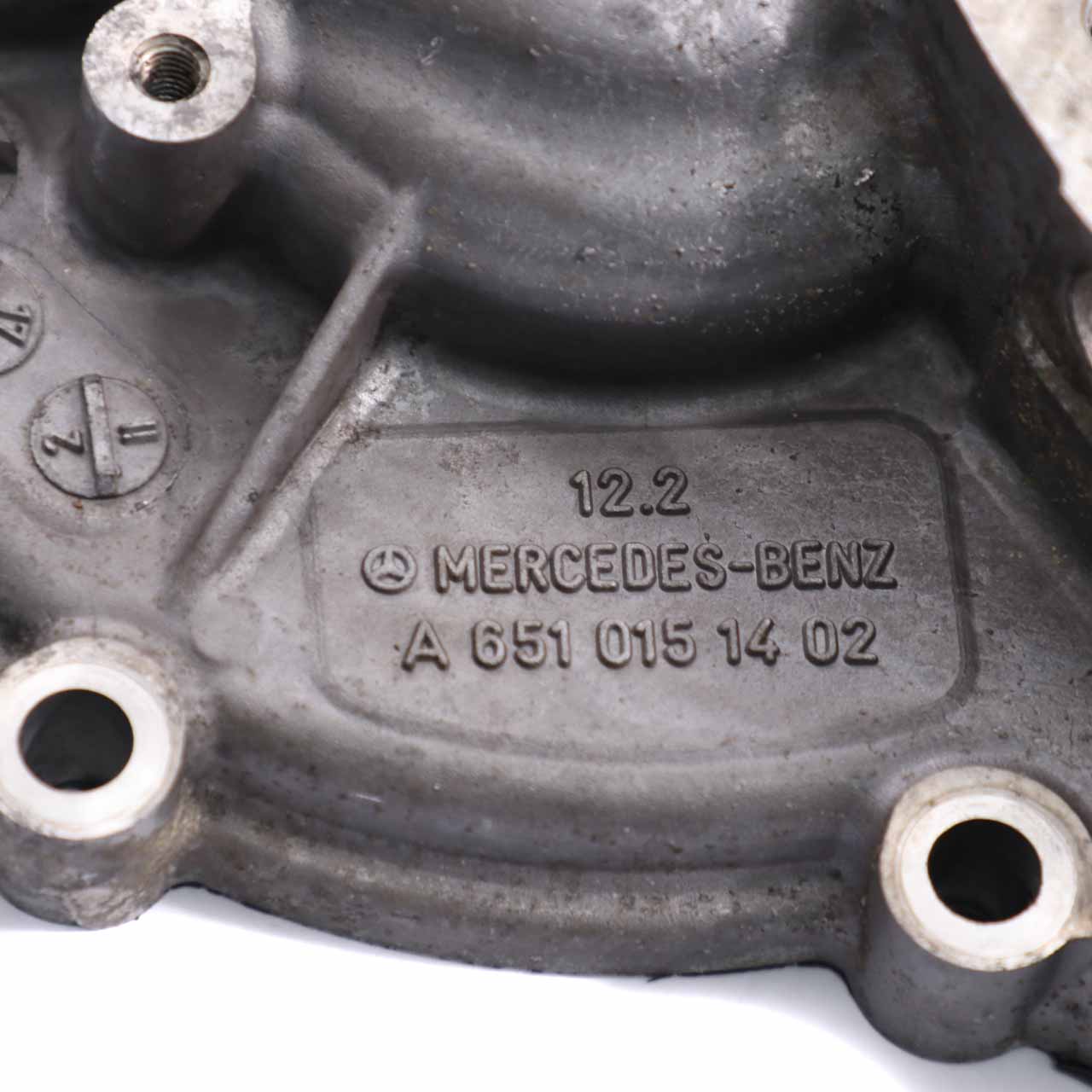 Couvercle vilebrequin Mercedes W906 OM651.955 Boîtier distribution A6510151402