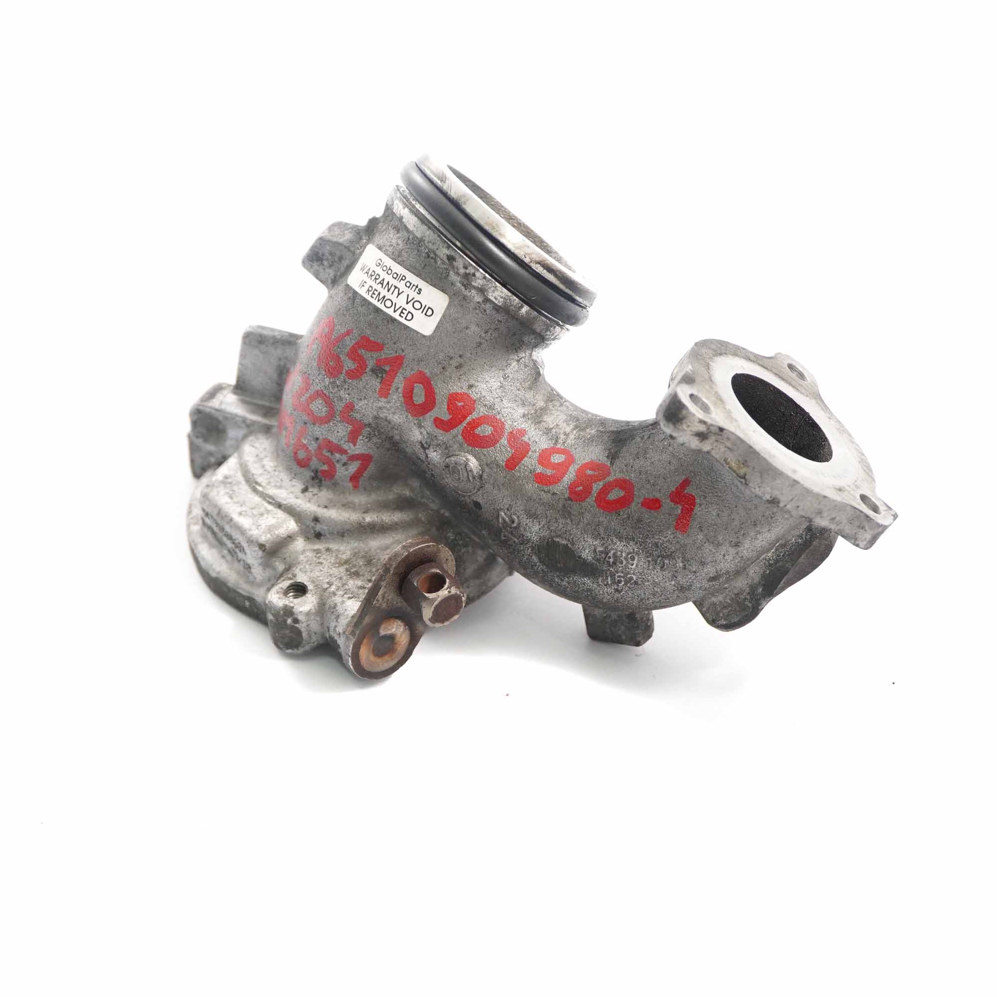 Turbo Chargeur Mercedes W204 W212 W221 OM651 Boîtier De Tuyau Pièce A6510904980