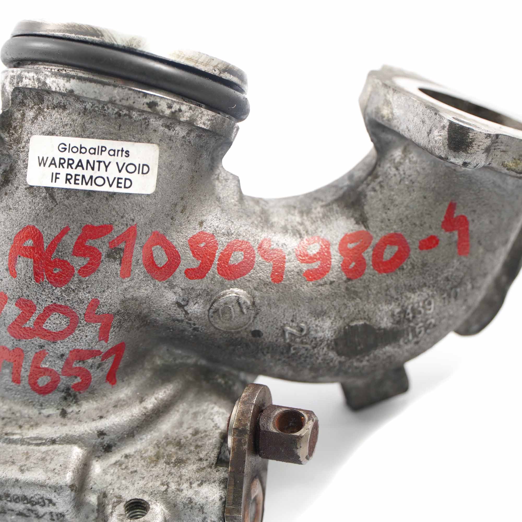 Turbo Chargeur Mercedes W204 W212 W221 OM651 Boîtier De Tuyau Pièce A6510904980