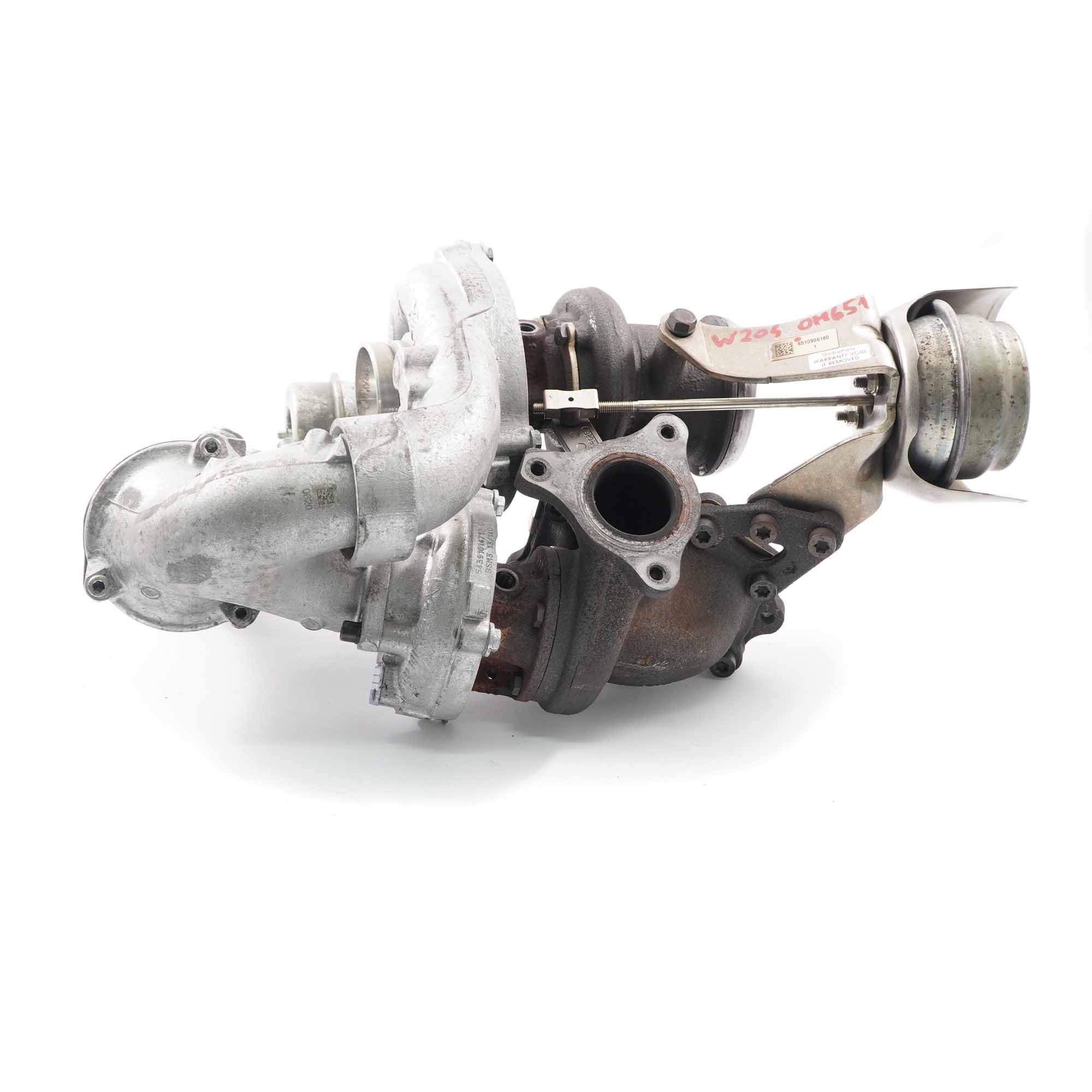 Turbocompresseur Mercedes W204 W207 W212 OM651 Complet Bi-Turbo A6510906180