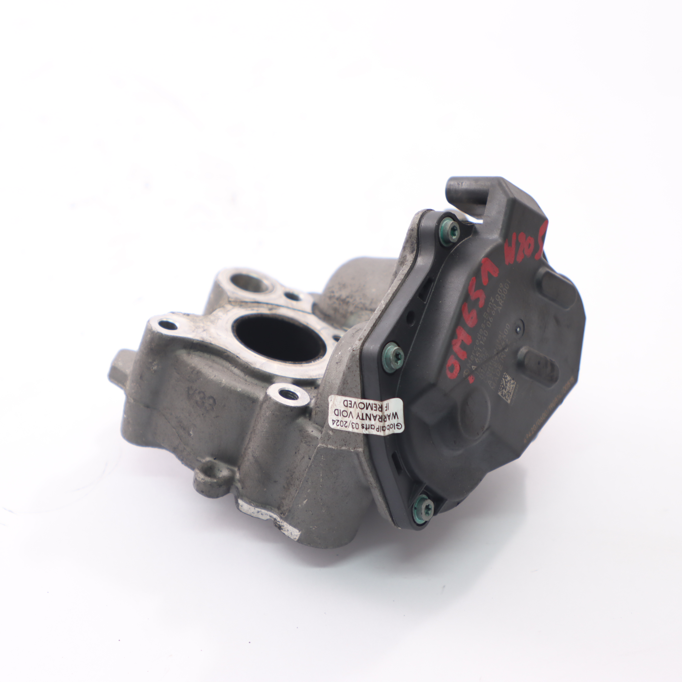 Valve EGR Mercedes W906 Diesel OM651 EGR Par le laissez-passer A6511400660