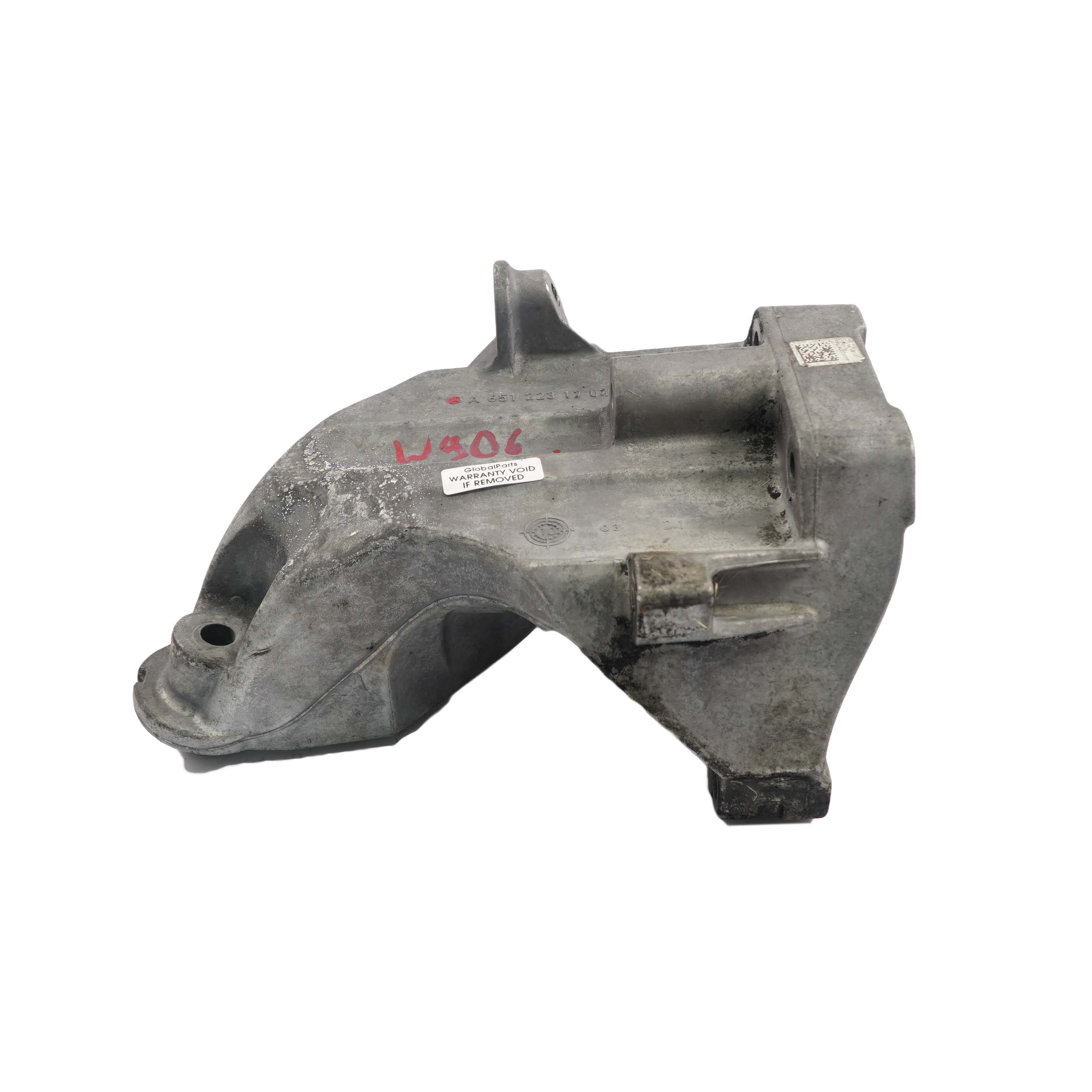 Mercedes W906 OM651 Palier de support gauche A6512231704