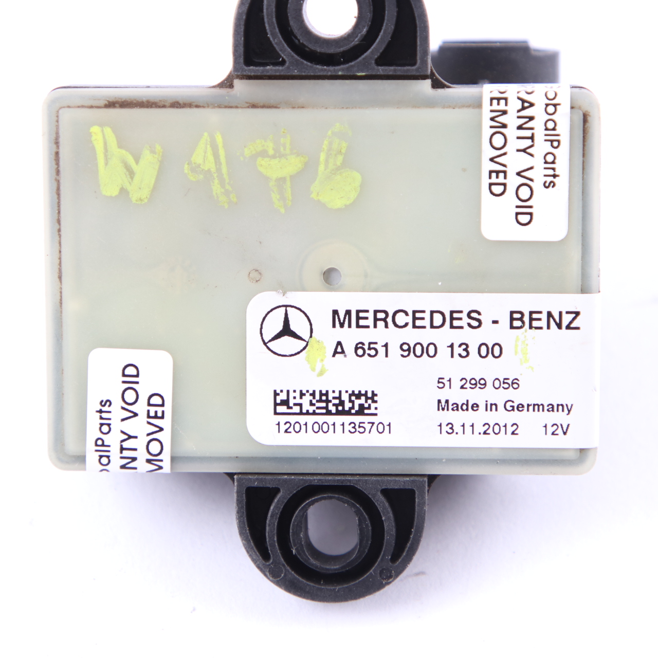 Mercedes W906 Module unité relais bougies préchauffage OM651 Diesel Engine