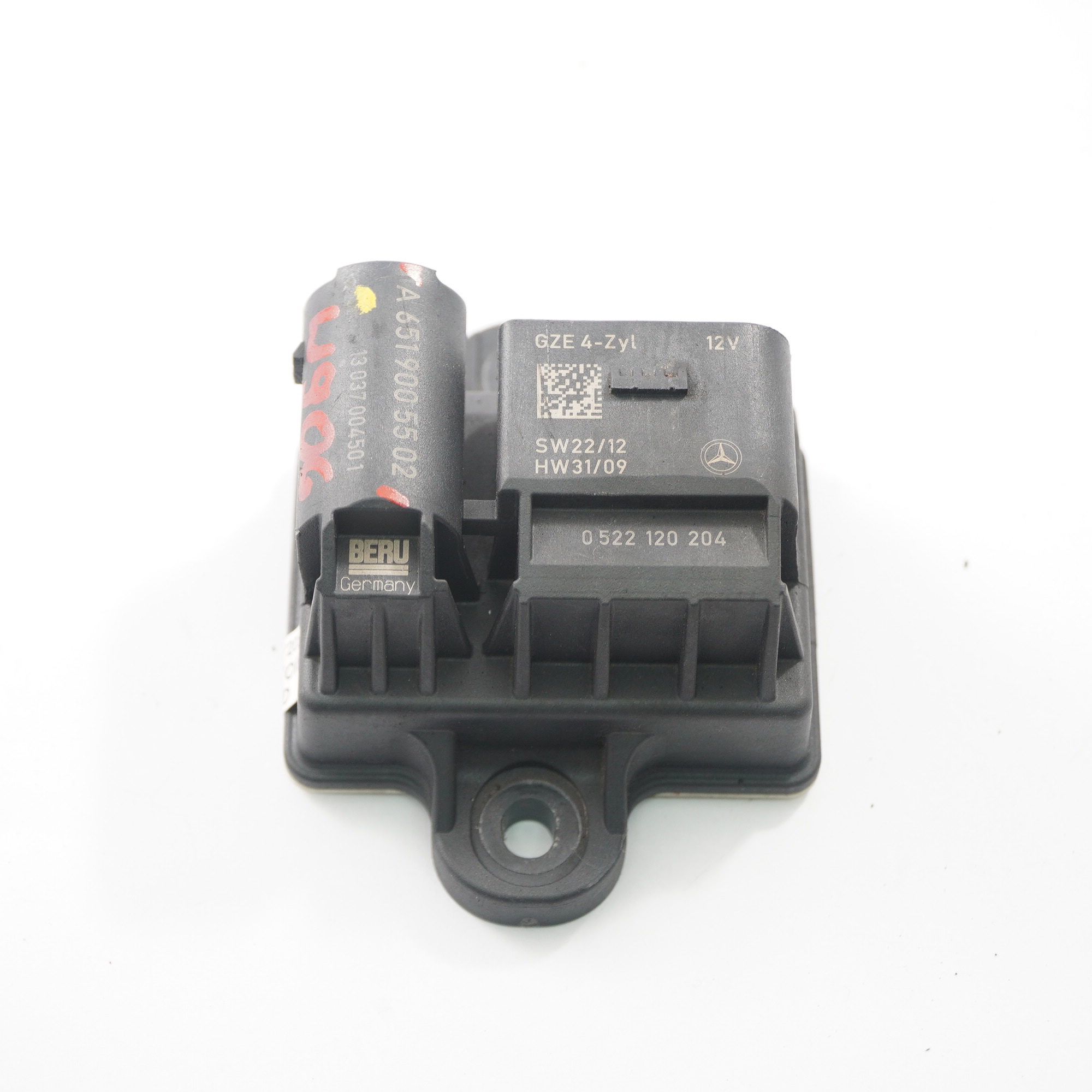 Bougie de préchauffage Mercedes W204 W212 Vito OM651 Diesel A6519005502