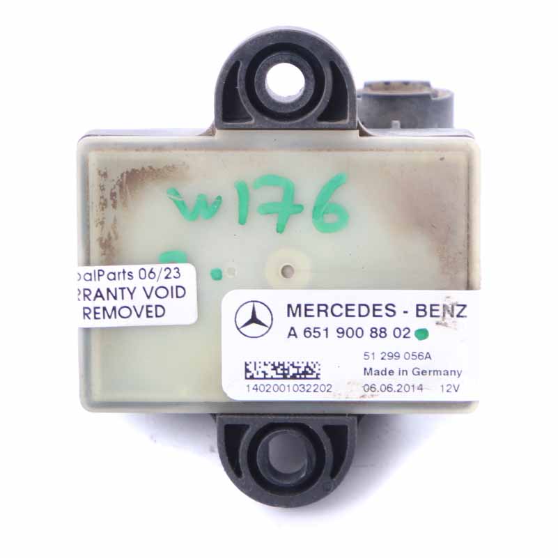 Mercedes W156 W176 W246 OM607 Module de l'unité de relais bougies préchauffage