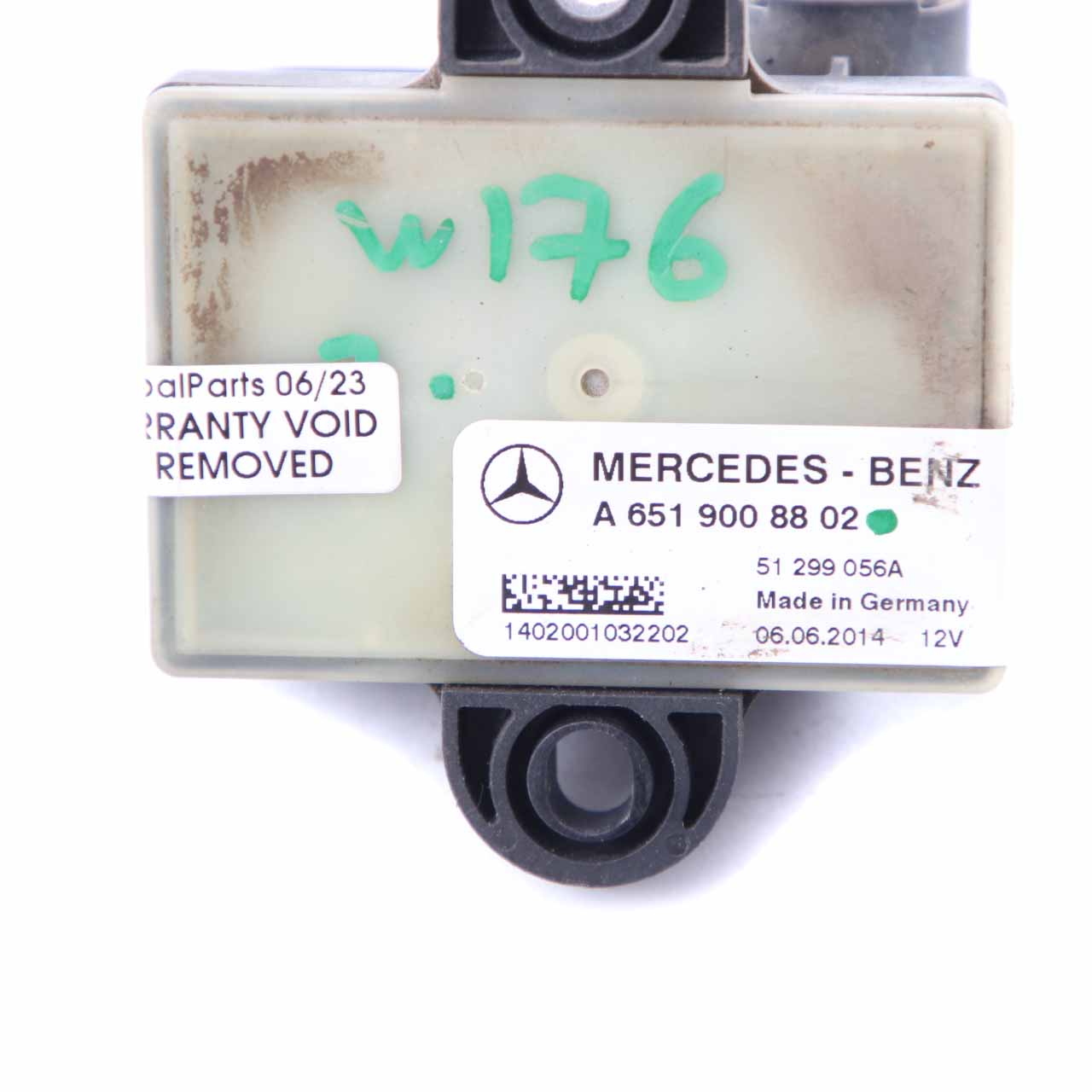 Mercedes W156 W176 W246 OM607 Module de l'unité de relais bougies préchauffage