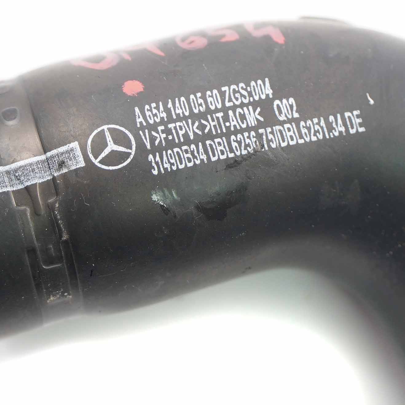 Mercedes W213 Diesel Conduit d'air Tuyau charge d'admission Tuyau A6541400560