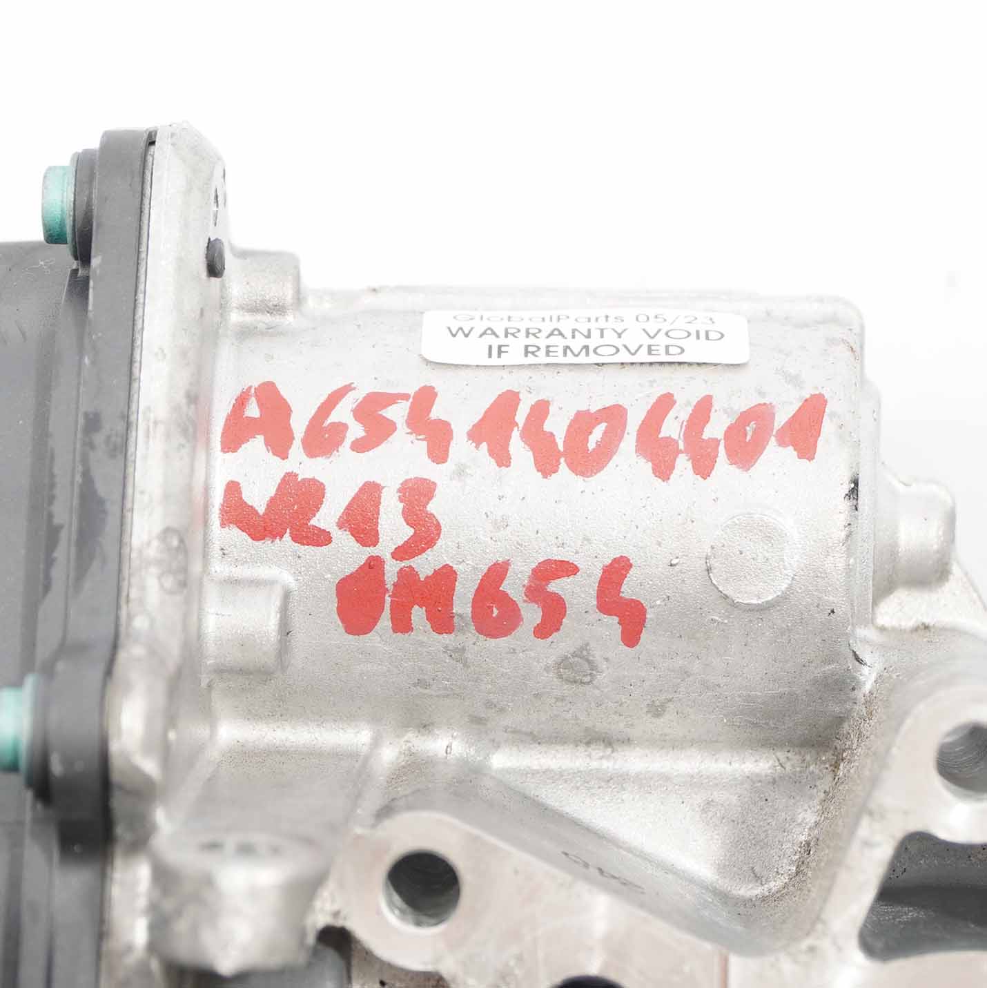 Mercedes W213 OM654 EGR Refroidisseur recirculation gaz soupapes A6541404401