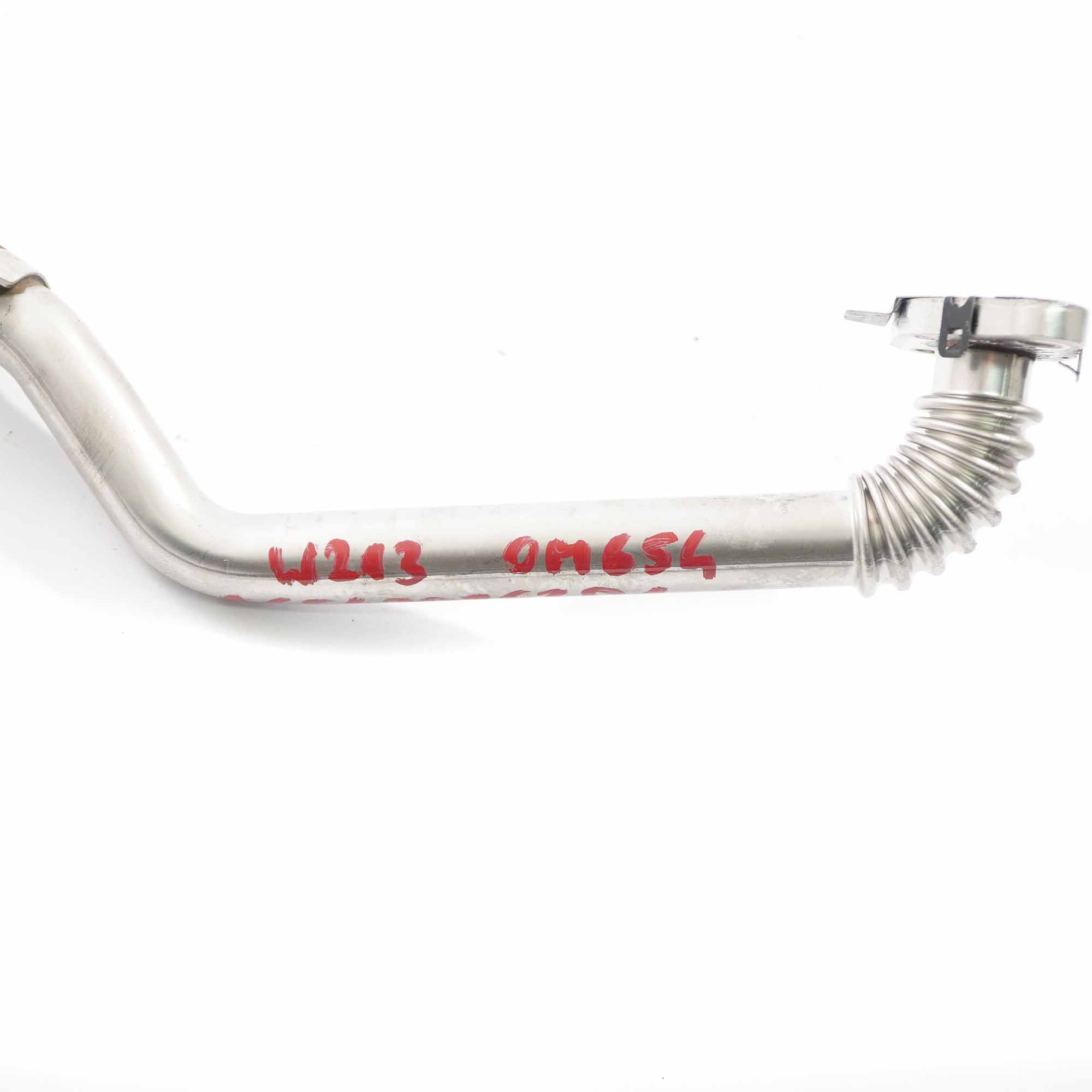 Mercedes W213 OM654 Tuyau ligne EGR collecteur d'échappement diesel A6542036301