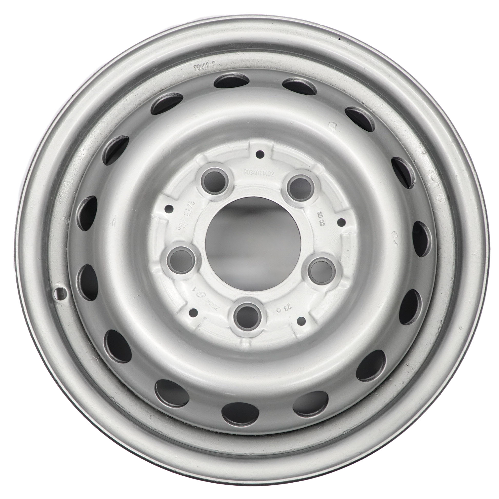 Mercedes Sprinter W901 W903 Jante Acier Argentée 15" 6J ET:75 9034011402