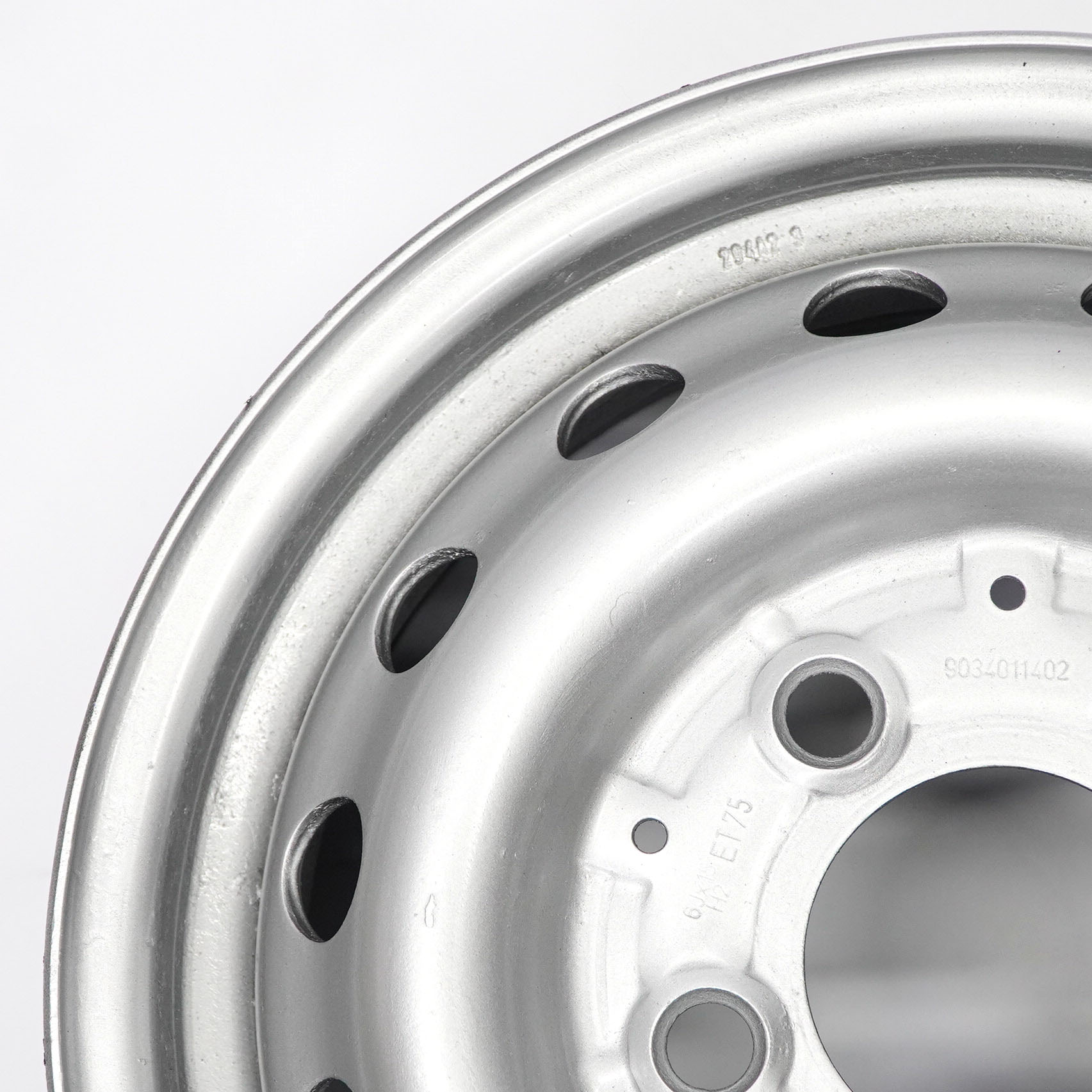 Mercedes Sprinter W901 W903 Jante Acier Argentée 15" 6J ET:75 9034011402