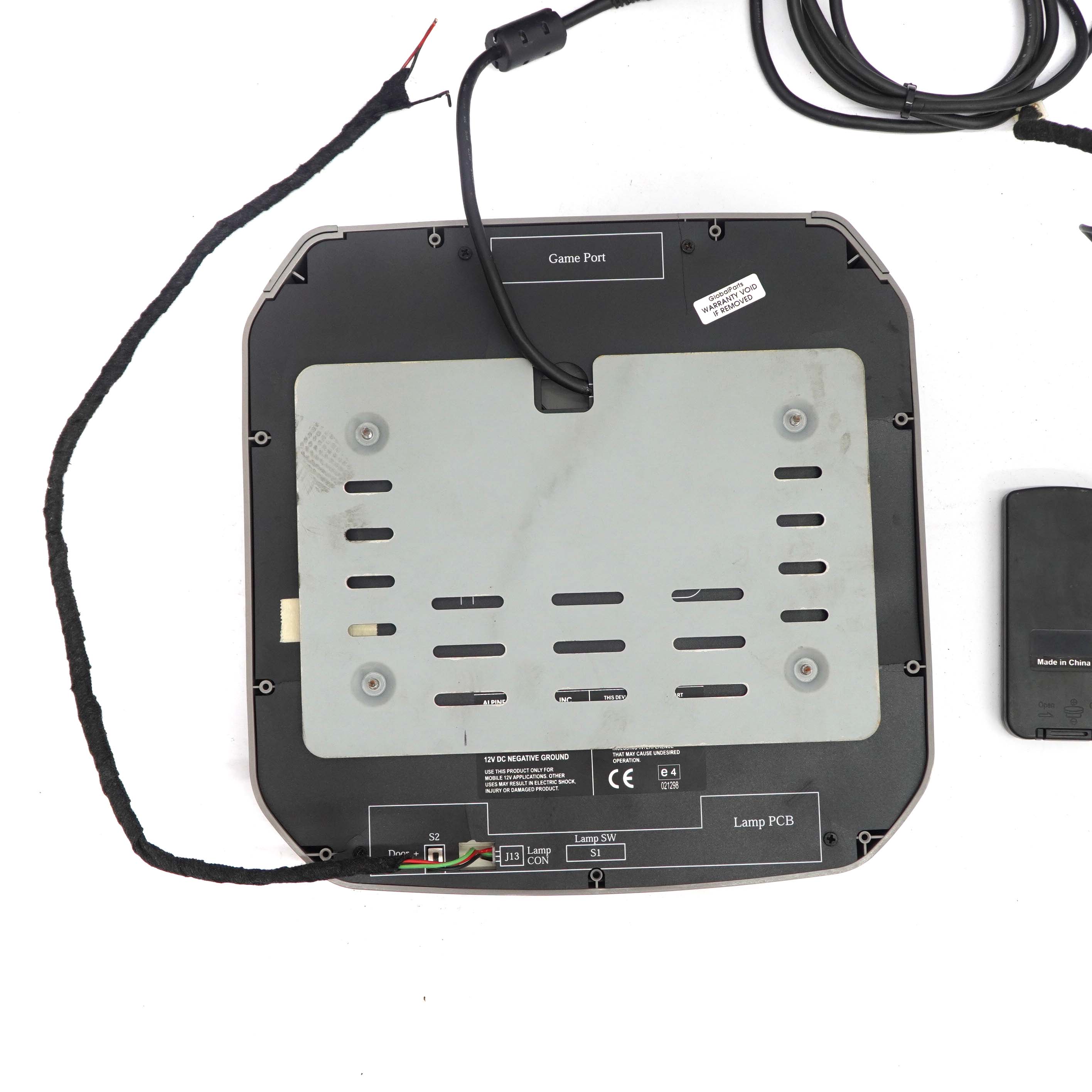 Alpine Overhead Mounted DVD VGA Monitor CD Changer Screen Kit Set