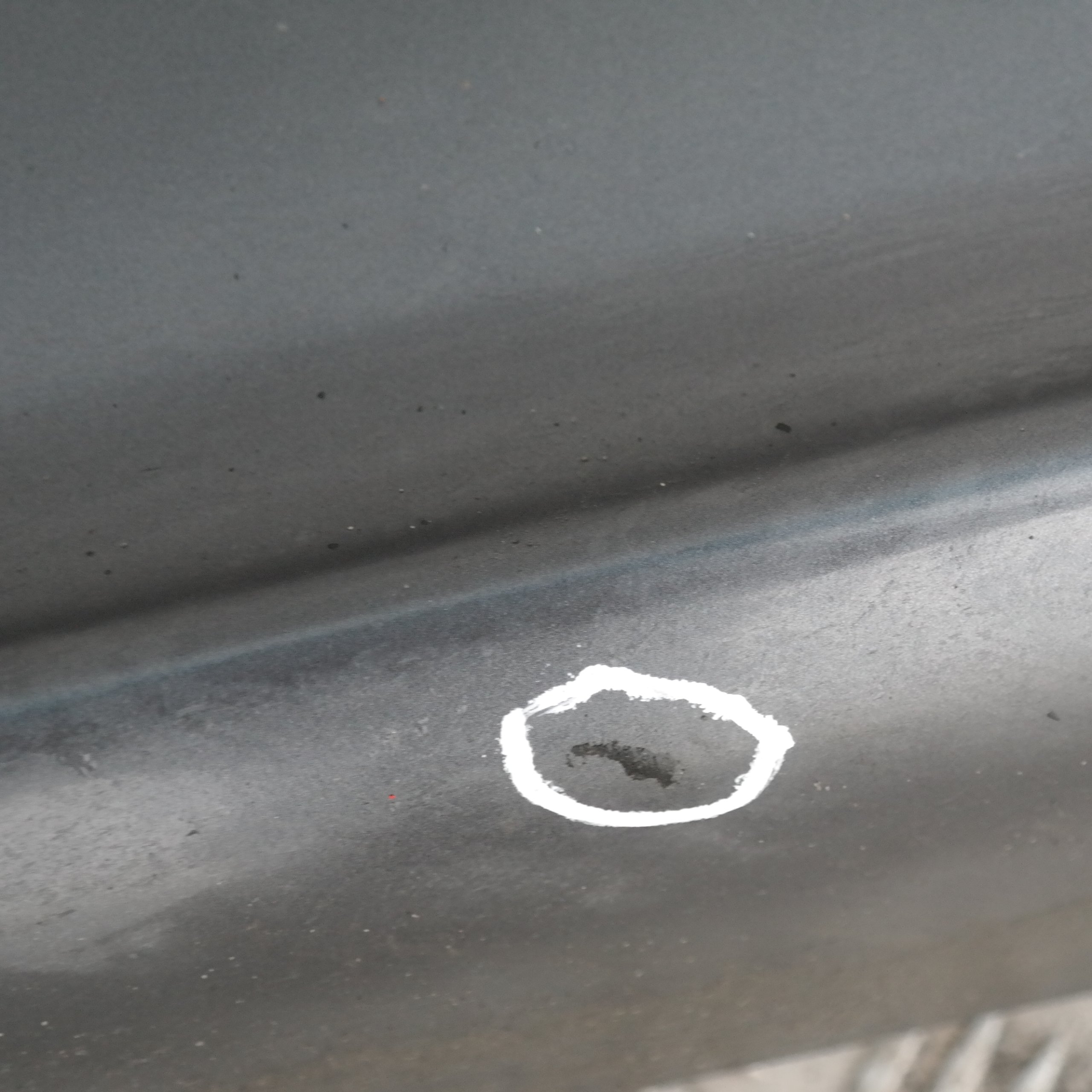 BMW 1 E87 Bas de Porte Couverture Seuil a Gauche Mousseux Graphite Metallique