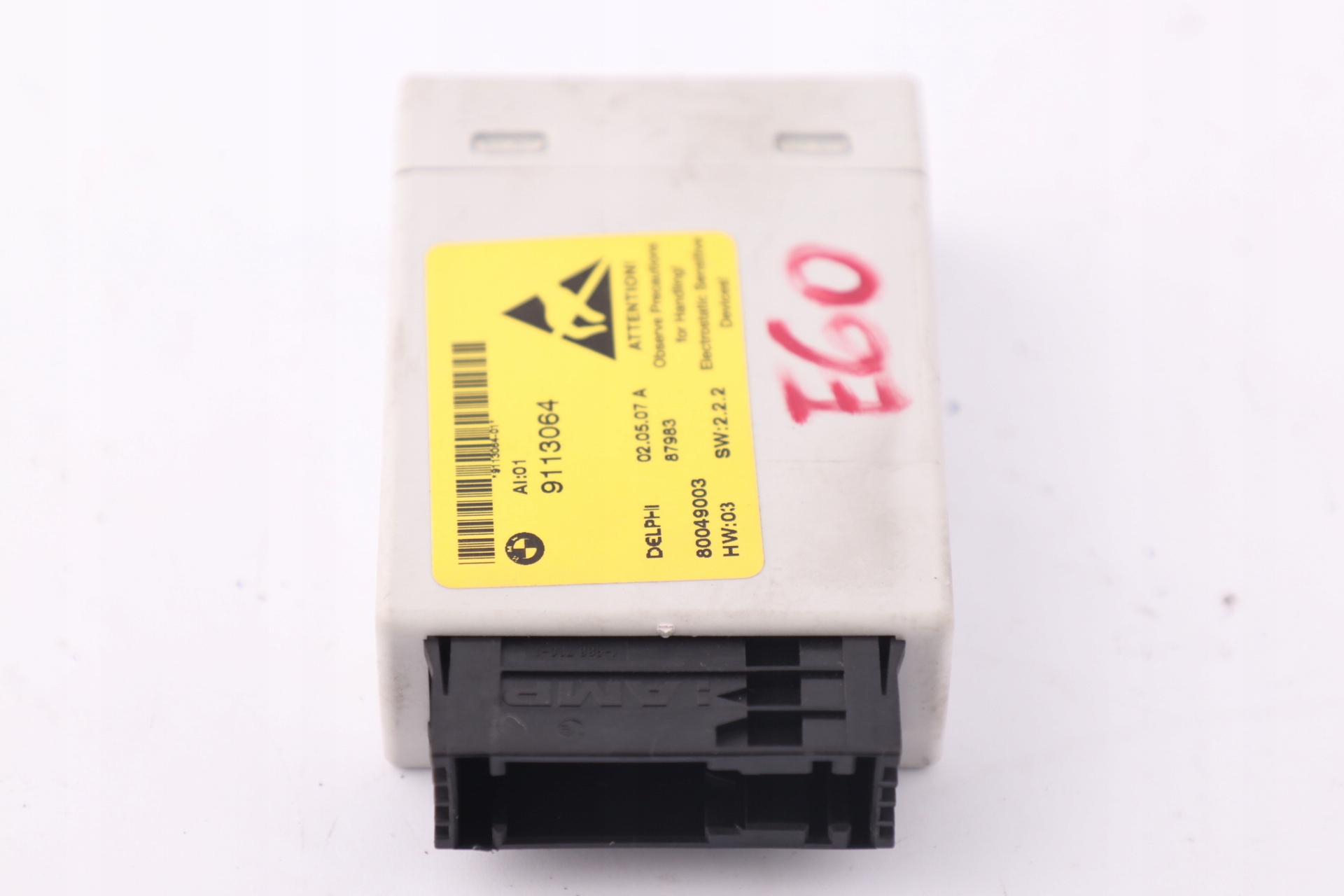 BMW 5 Series E60 E61 LCI Centre Console Switch Cluster Control Unit ECU 9113064