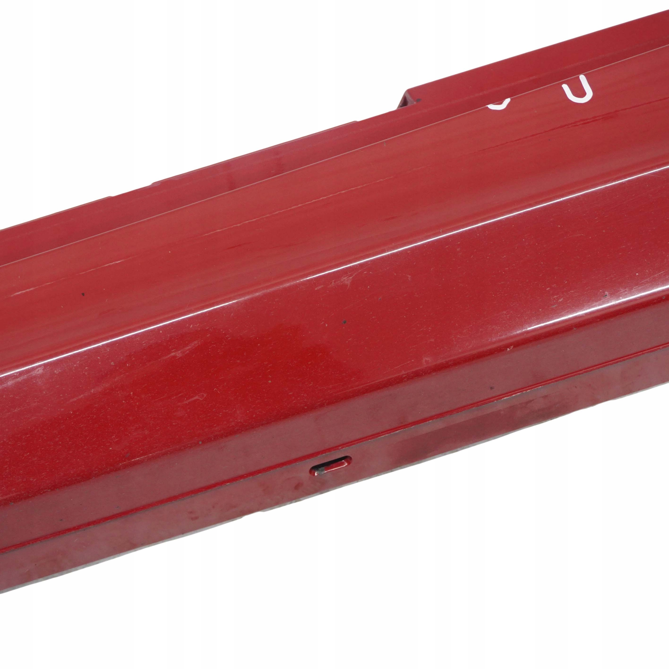 BMW E87 LCI Bas de Porte Couverture Seuil A Gauche Rouge Carmin Rouge - A61