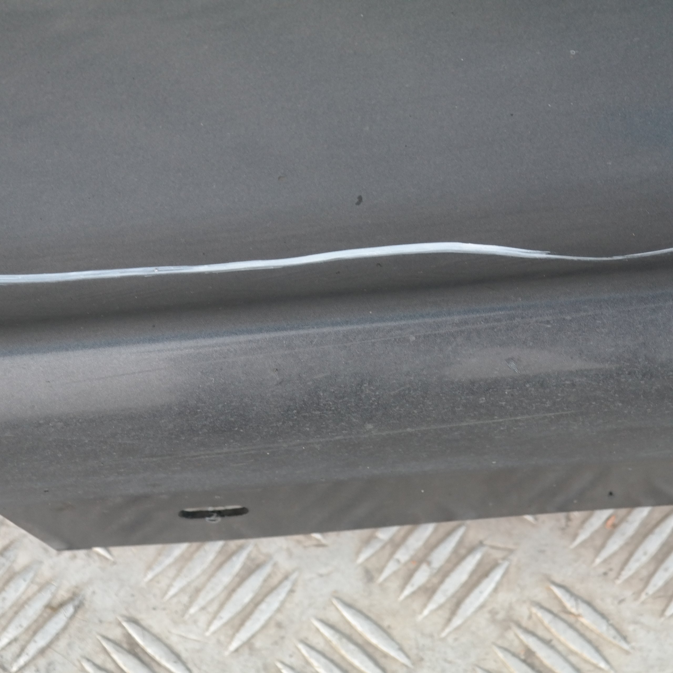 BMW 1 er E87 Bas de porte Couverture Seuil gauche petillant Graphite Metallique