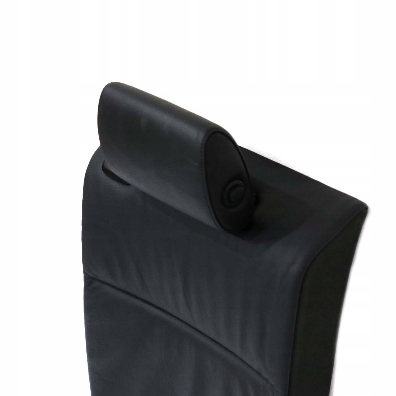 BMW 1 E87 LCI Rear Seat Cover Leather Backrest Right O/S Boston Black