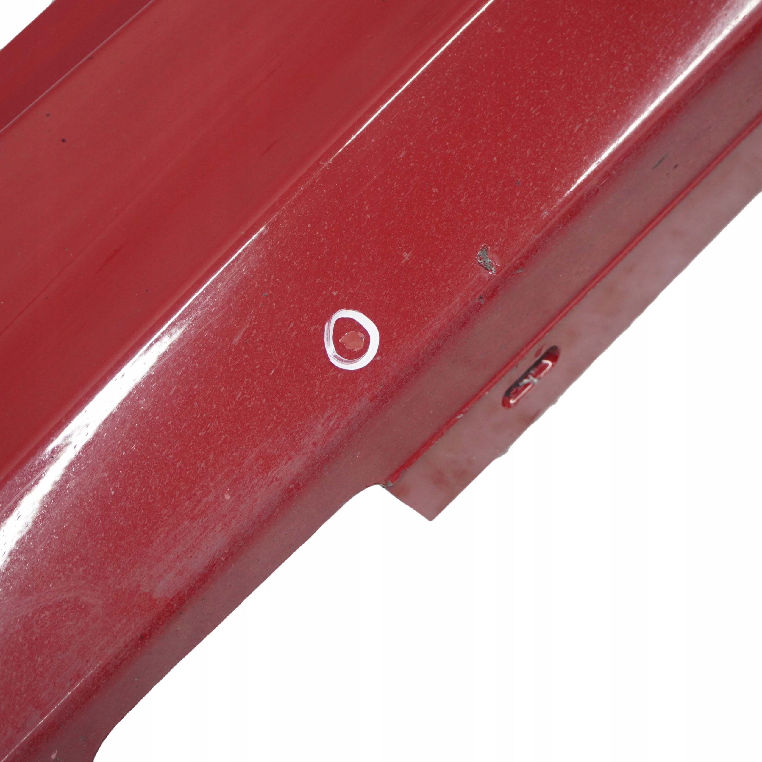 BMW E87 LCI Bas de Porte Couverture Seuil A Gauche Rouge Carmin Rouge - A61