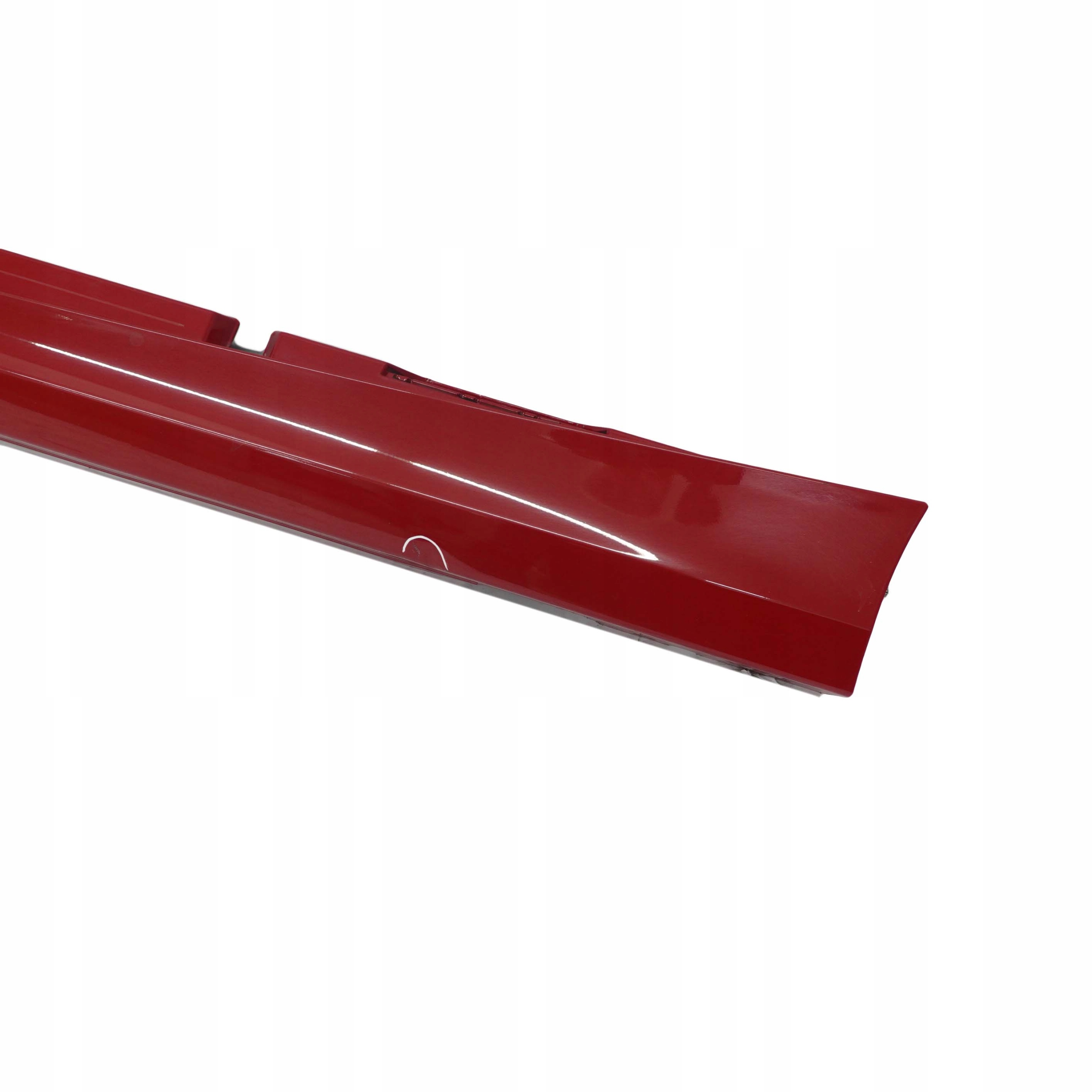 BMW E87 LCI Bas de Porte Couverture Seuil A Gauche Rouge Carmin Rouge - A61