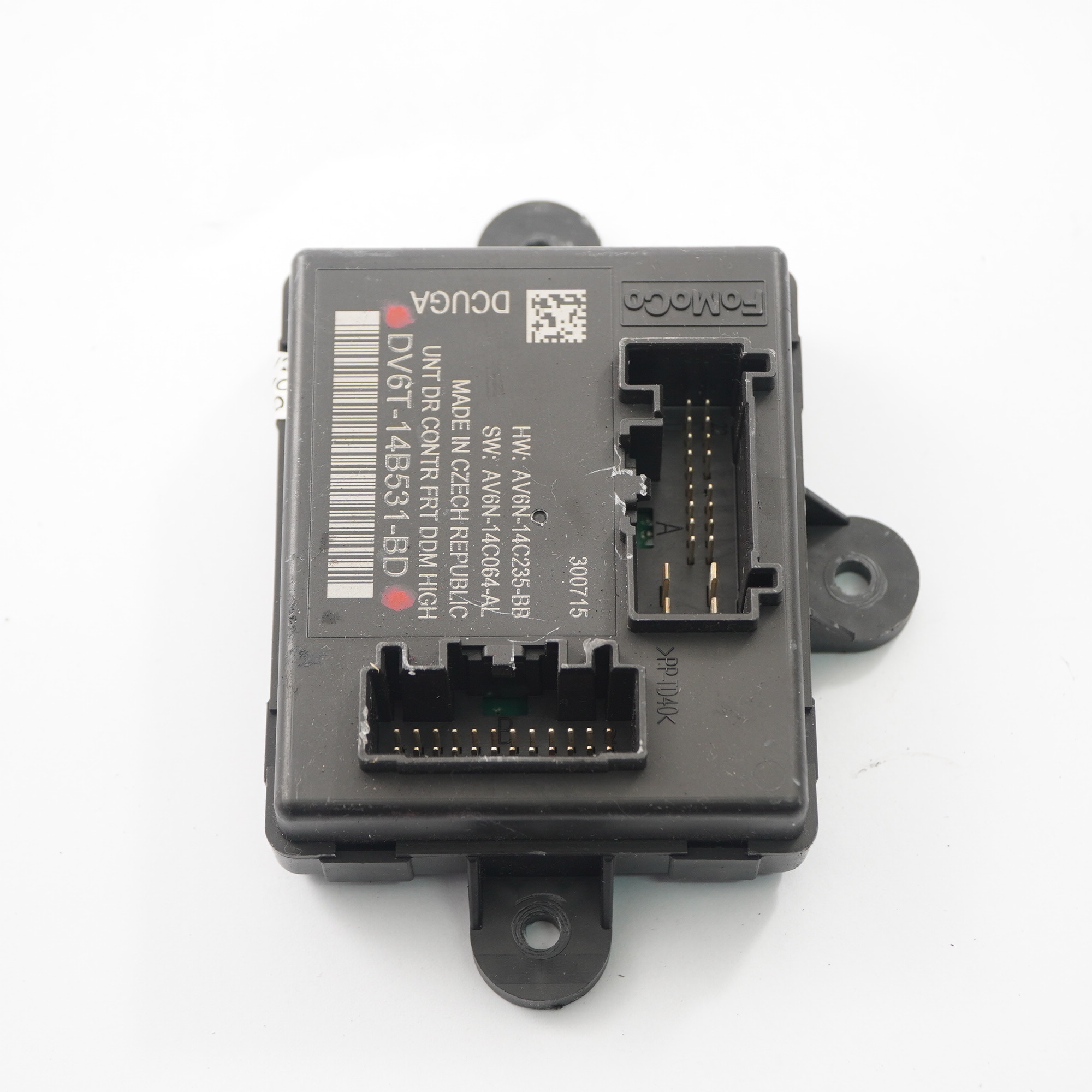 Ford Transit Connect Module porte avant droit Unité de contrôle ECU DV6T14B531BD