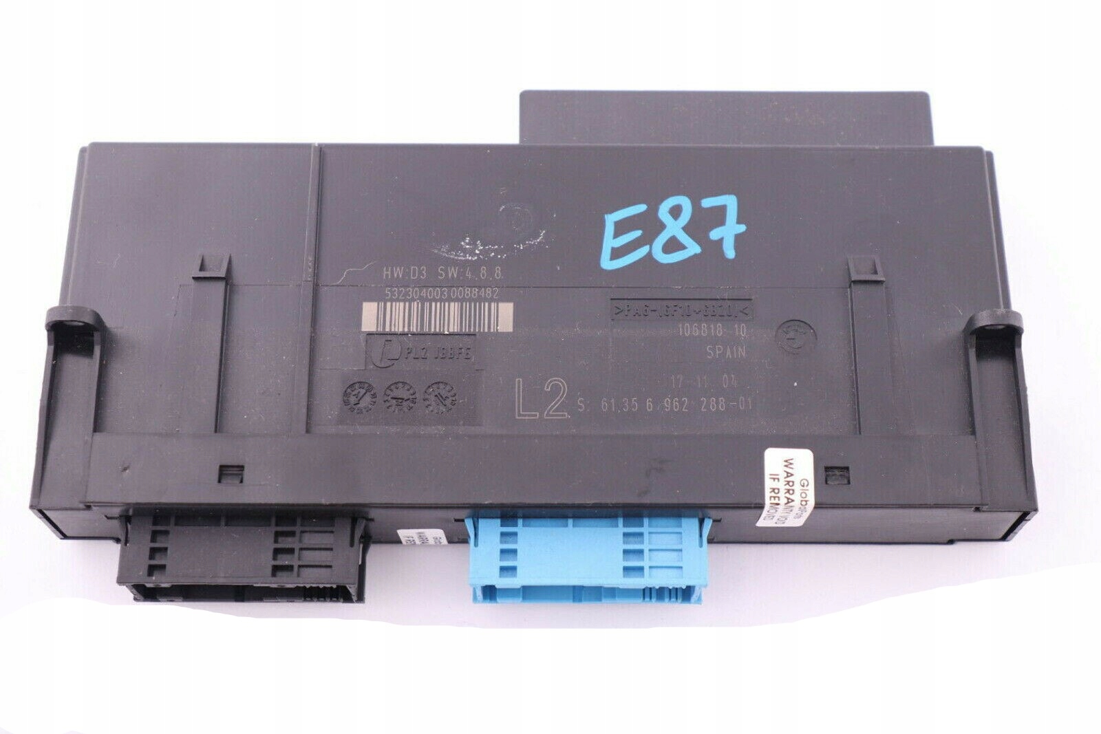 BMW 1 Series E87 Body Control Module ECU L2 PL2 JBBFE Junction Box 6962288