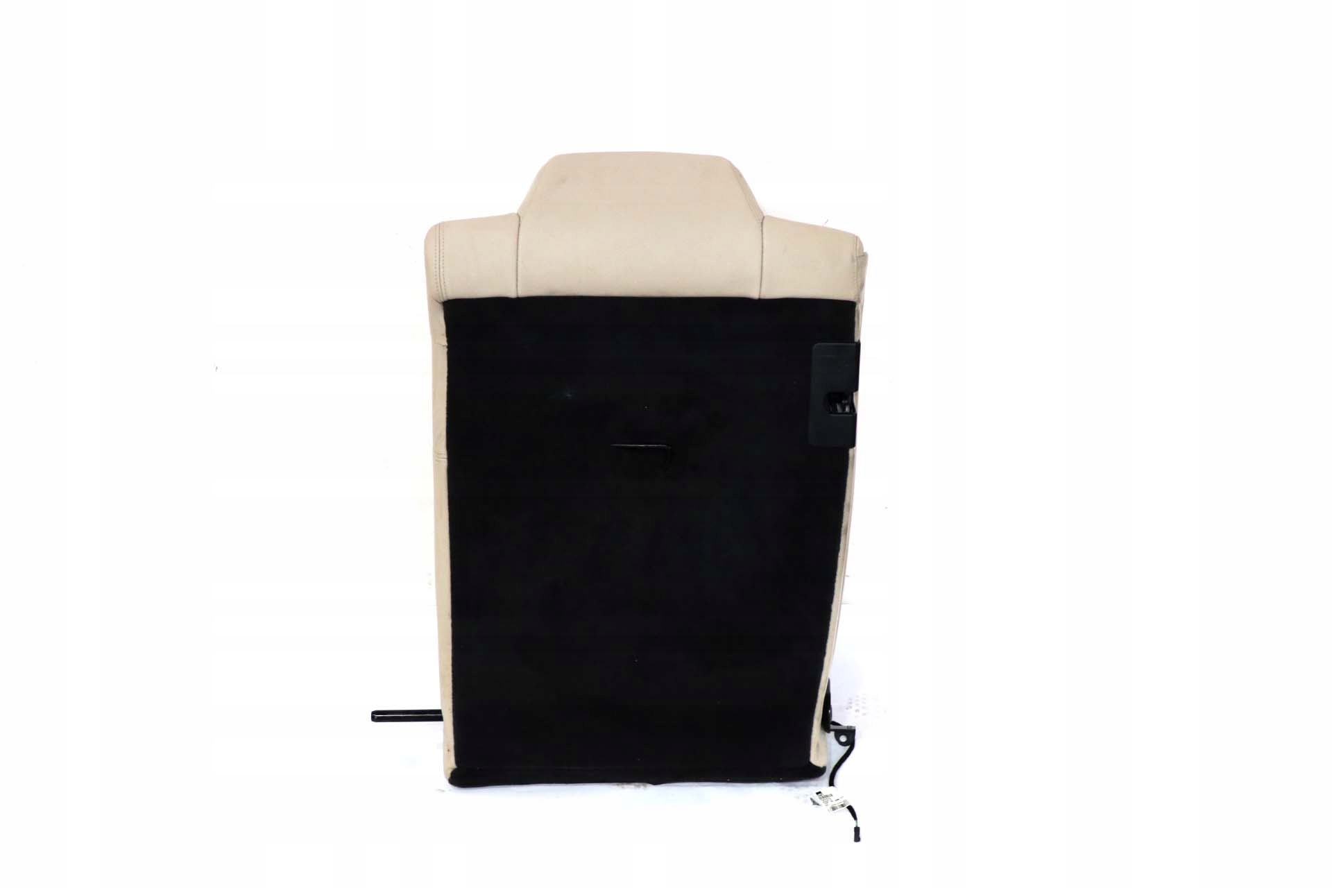 BMW X6 E71 Heated Rear Seat Right O/S Backrest Armrest Leather Nevada Oyster