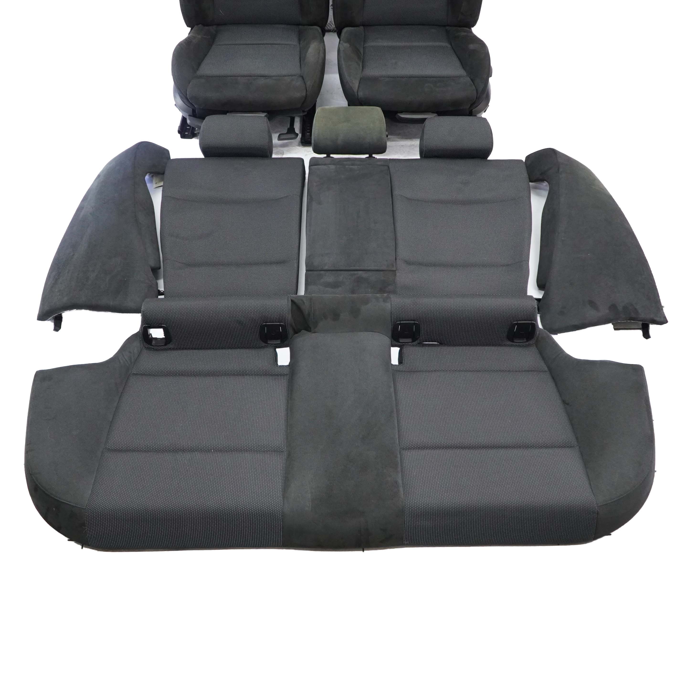 BMW 3 Series E90 M Sport Alcantara Interior Seats Set Front Rear Seat Door Cards