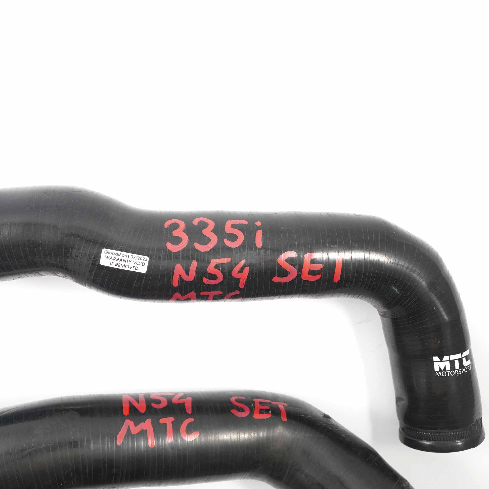 Tuyaux d'admission BMW E90 E91 E92 335i N54 Hose Set MTC Motorsport