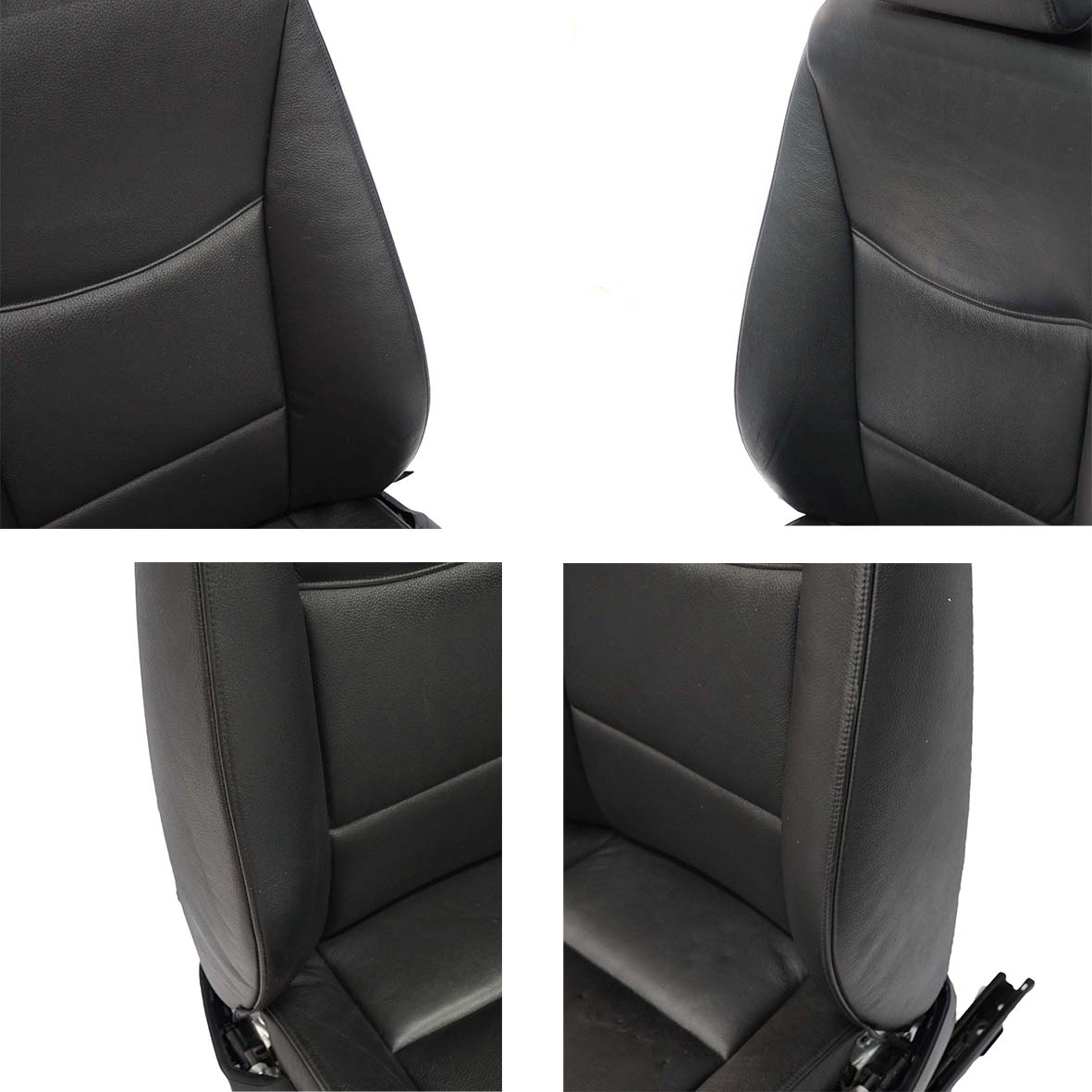 BMW 3 Series E90 Black Leather Interior Seats with Door Cards Memory Electric