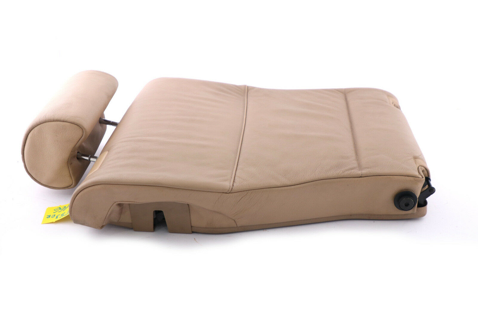 BMW X5 Series E53 Cover Backrest Rear Back Seat Beige Leather Right O/S