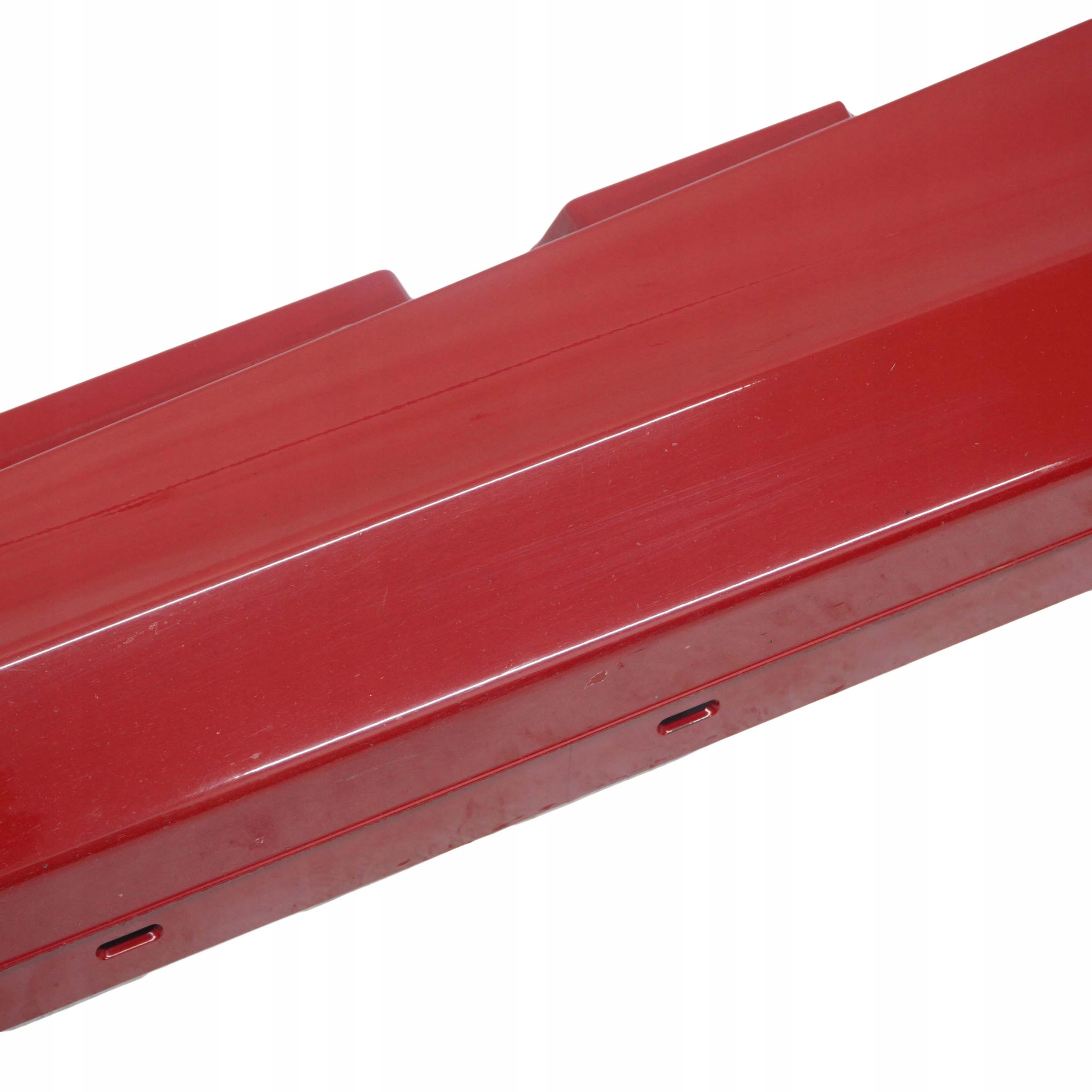 BMW E87 LCI Bas de Porte Couverture Seuil A Gauche Rouge Carmin Rouge - A61