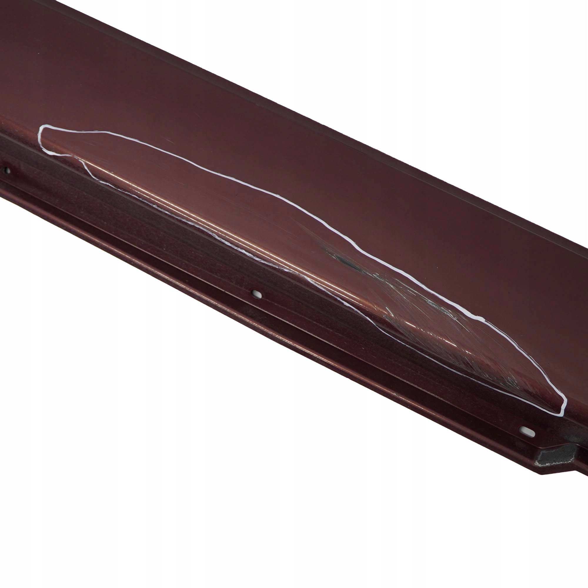 BMW E65 Bas de Porte Couverture Seuil A Gauche Chiaretto Rouge - 894