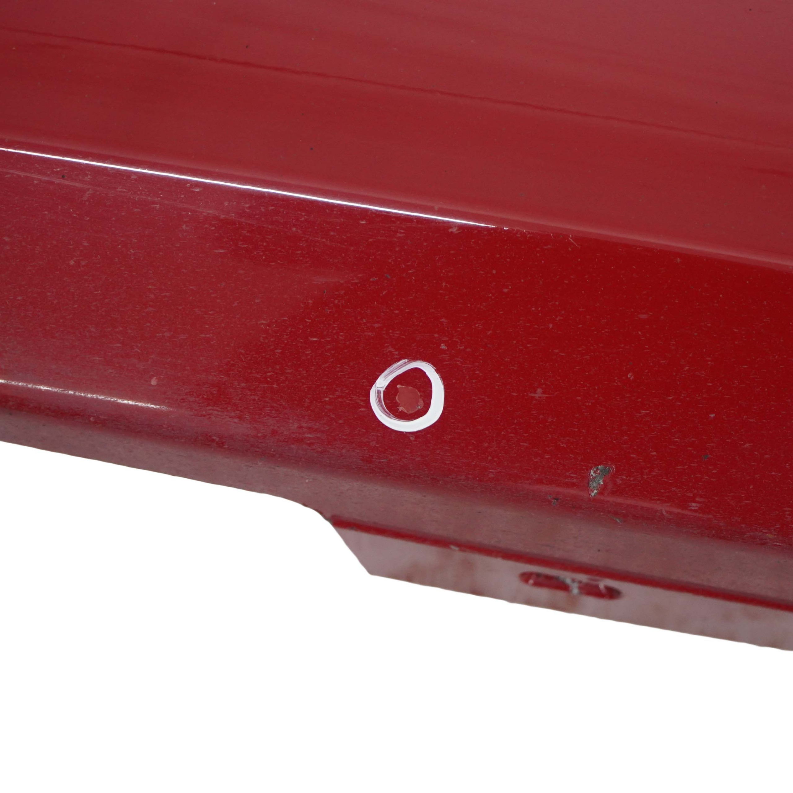 BMW E87 LCI Bas de Porte Couverture Seuil A Gauche Rouge Carmin Rouge - A61