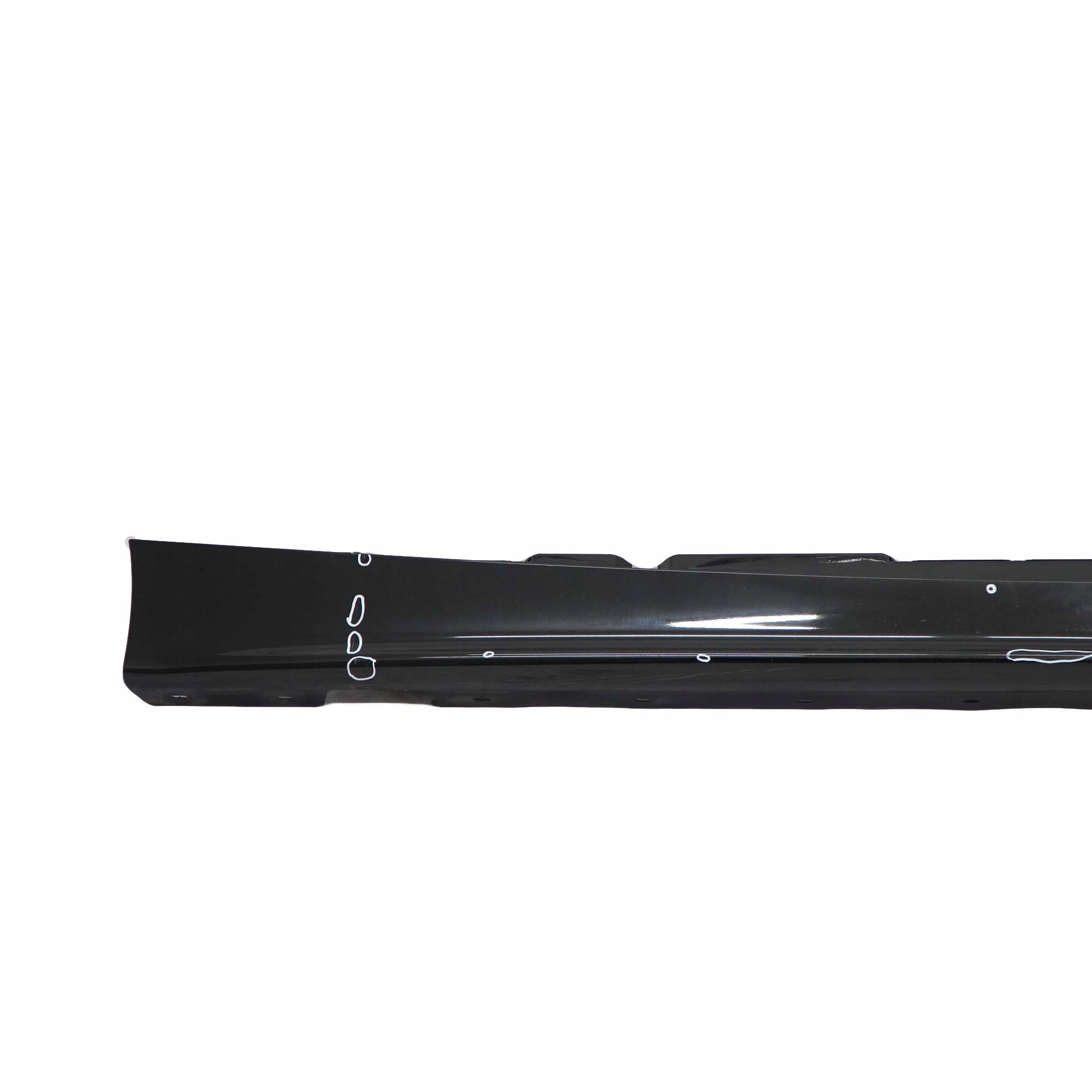 BMW 1 E87 3 Bas de Porte Couverture Seuil Droite Noir Sapphire - 475