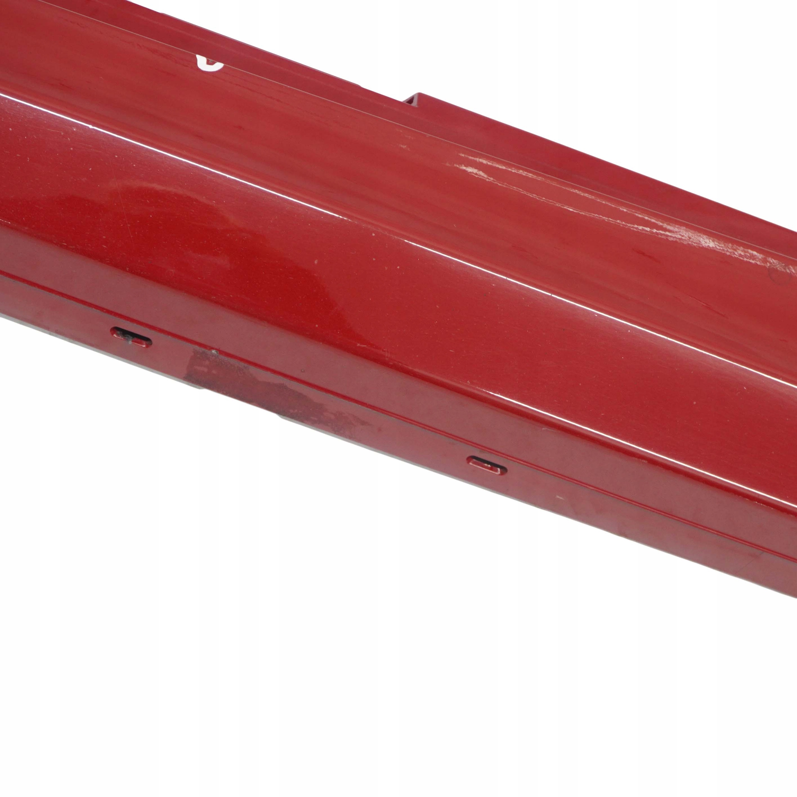 BMW E87 LCI Bas de Porte Couverture Seuil A Gauche Rouge Carmin Rouge - A61