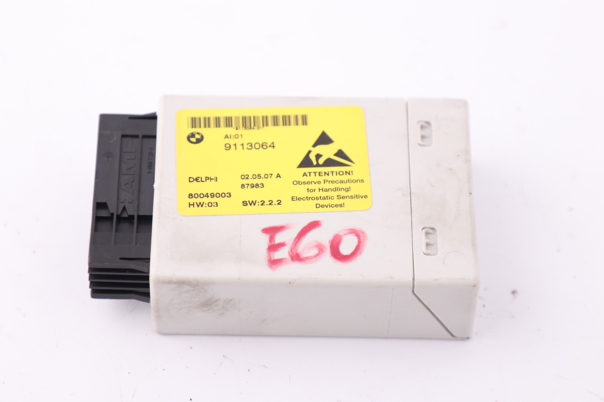 BMW 5 Series E60 E61 LCI Centre Console Switch Cluster Control Unit ECU 9113064