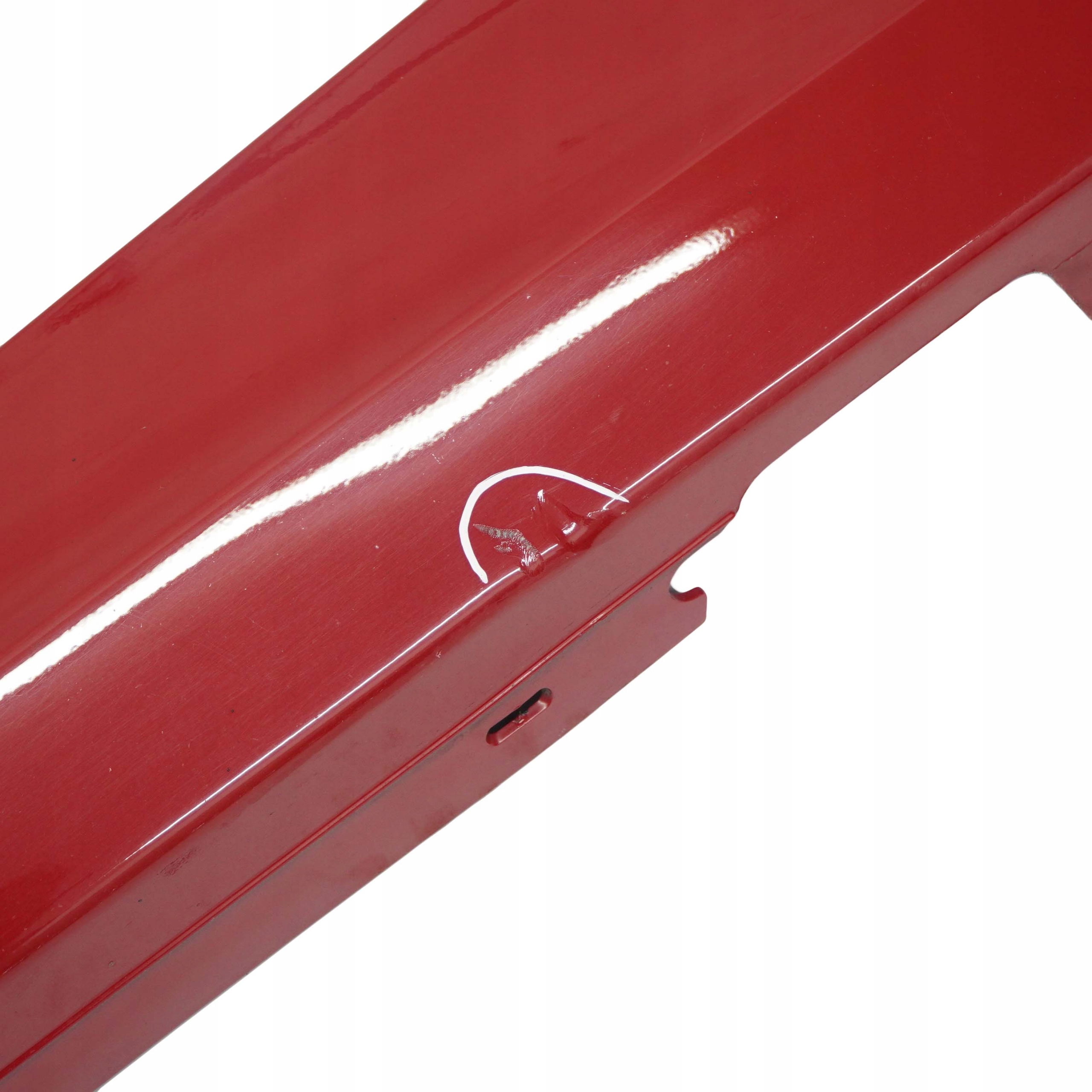 BMW E87 LCI Bas de Porte Couverture Seuil A Gauche Rouge Carmin Rouge - A61