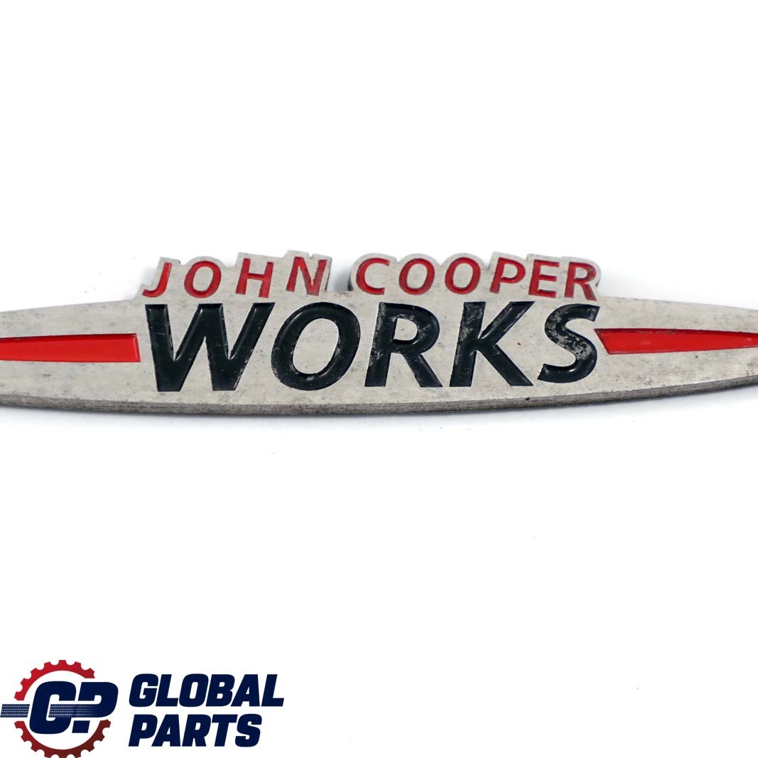 Mini Cooper S Jcw John Cooper Works Embleme Logo Marque Plaque