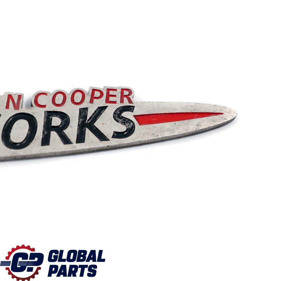 Mini Cooper S Jcw John Cooper Works Embleme Logo Marque Plaque