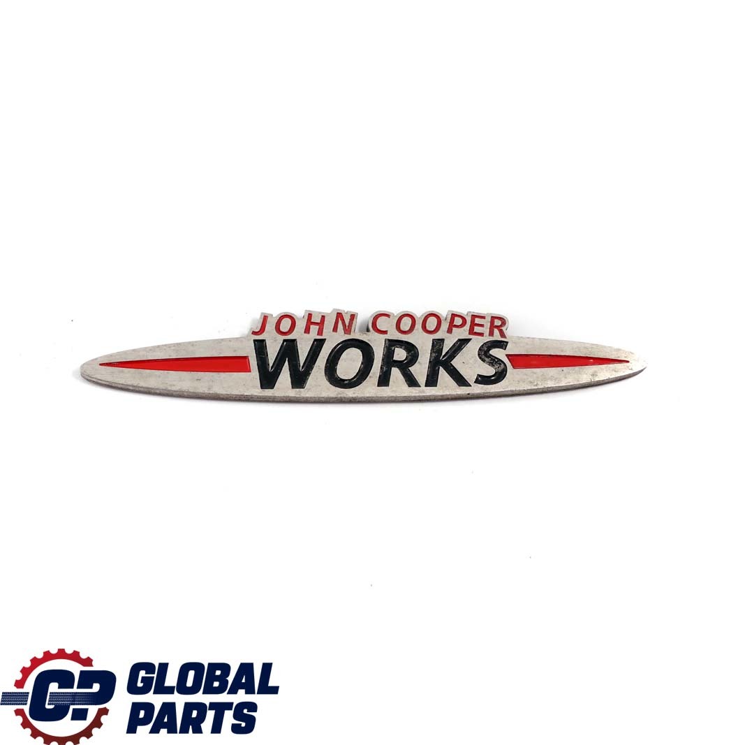 Mini Cooper S Jcw John Cooper Works Embleme Logo Marque Plaque