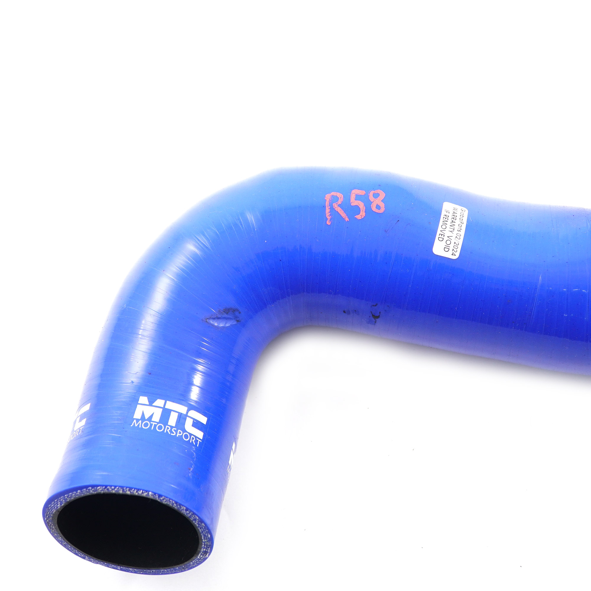 Mini Cooper S R58 N14 MTC Motorsport Silicone Air Intake Pipe Hose Line Blue