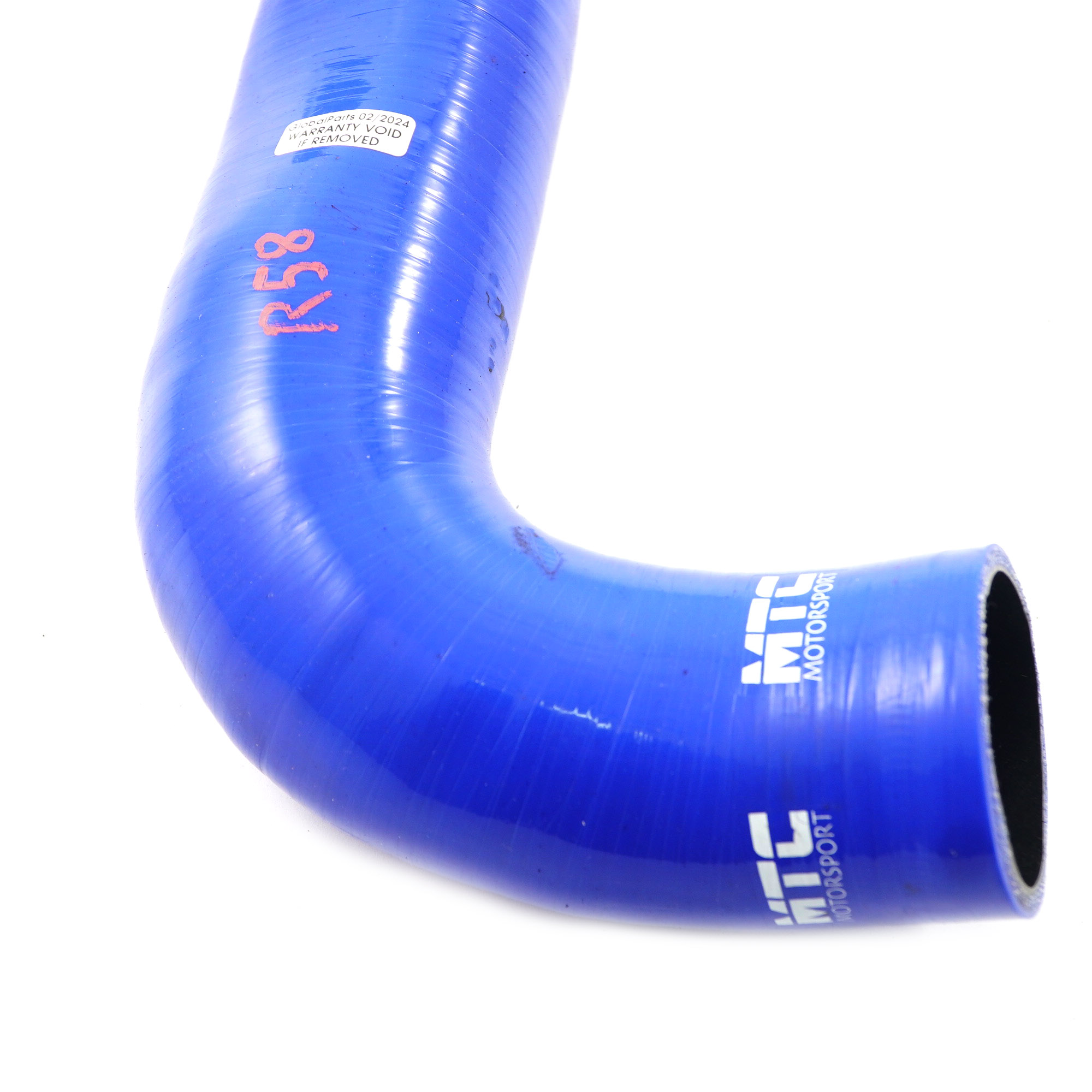 Mini Cooper S R58 N14 MTC Motorsport Silicone Air Intake Pipe Hose Line Blue