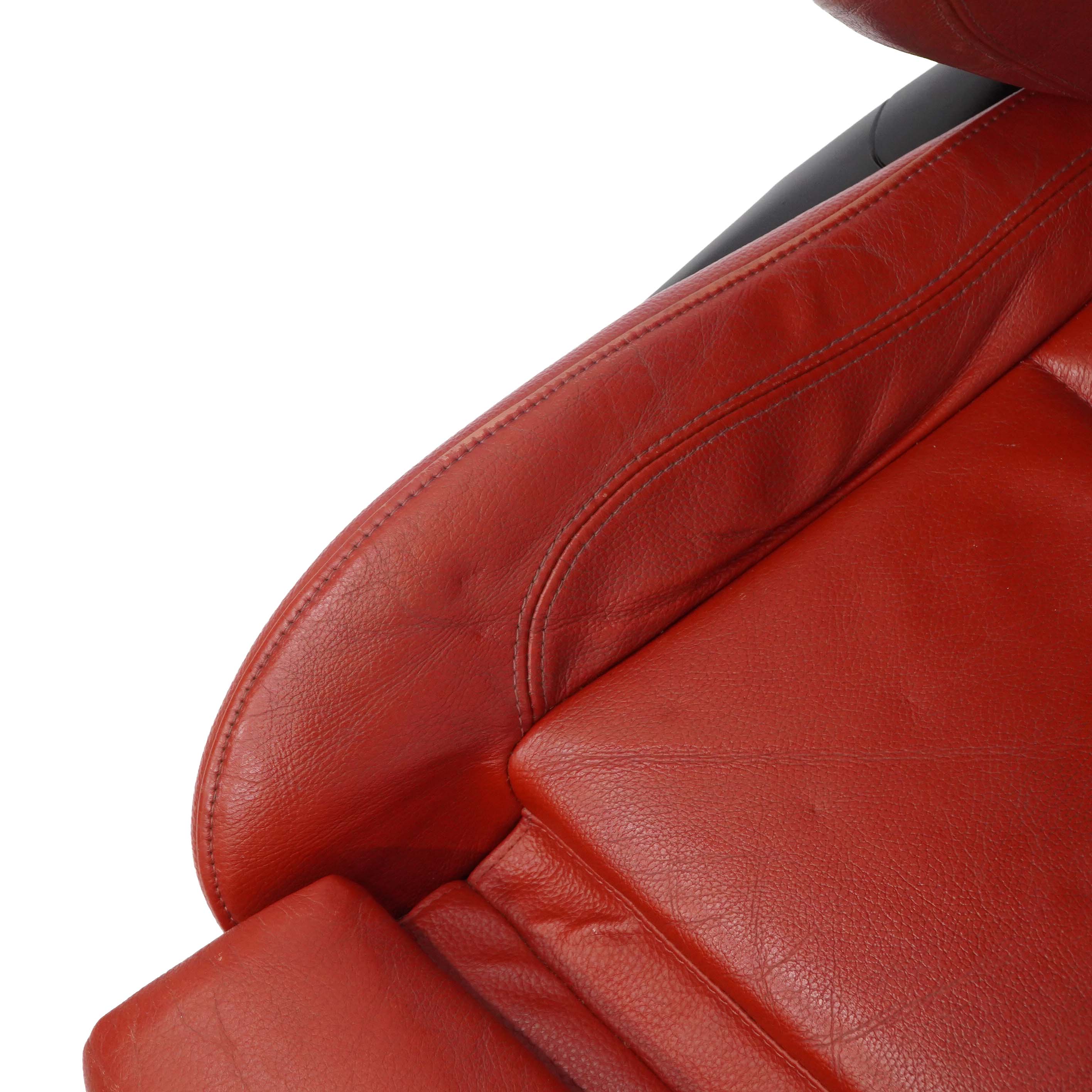 Front Seat BMW E92 LCI Coupe Sport Right O/S Red Leather Dakota Korall-Red