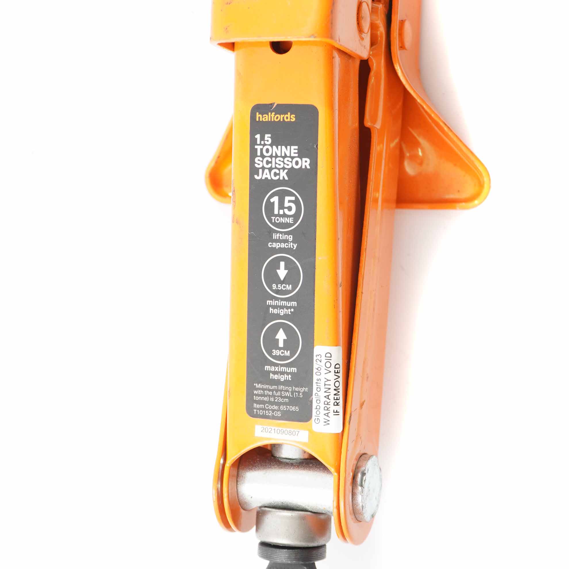 Cric de levage Halfords Cric de levage de roue T10152-GS